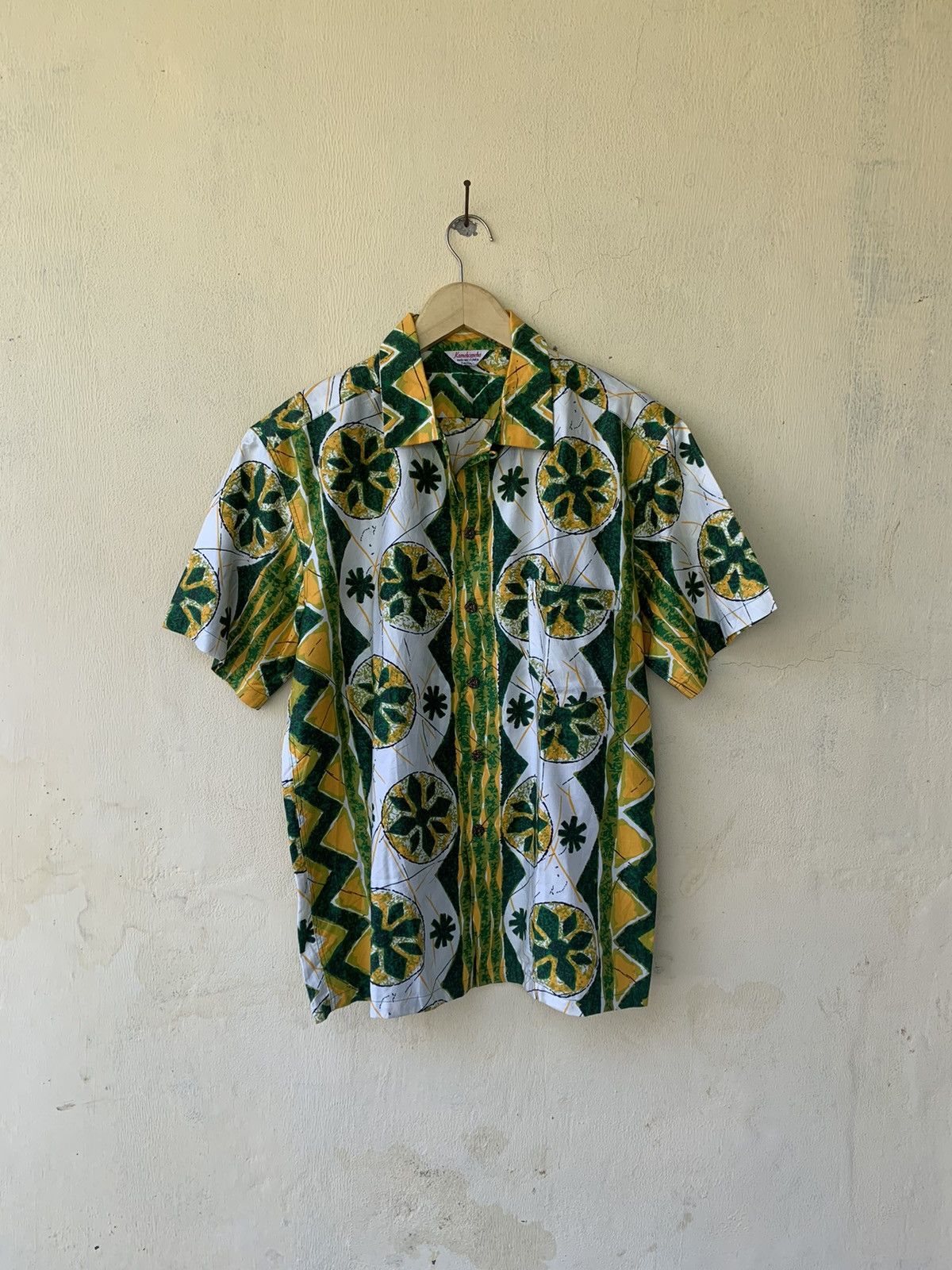 Japanese Brand × Vintage True Vintage 50s Kamehameha Aloha Open Collar Shirt Size US M / EU 48-50 / 2 - 1 Thumbnail
