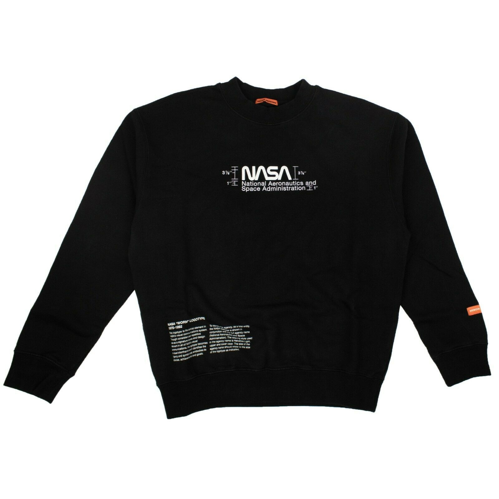 Heron preston nasa black hoodie store