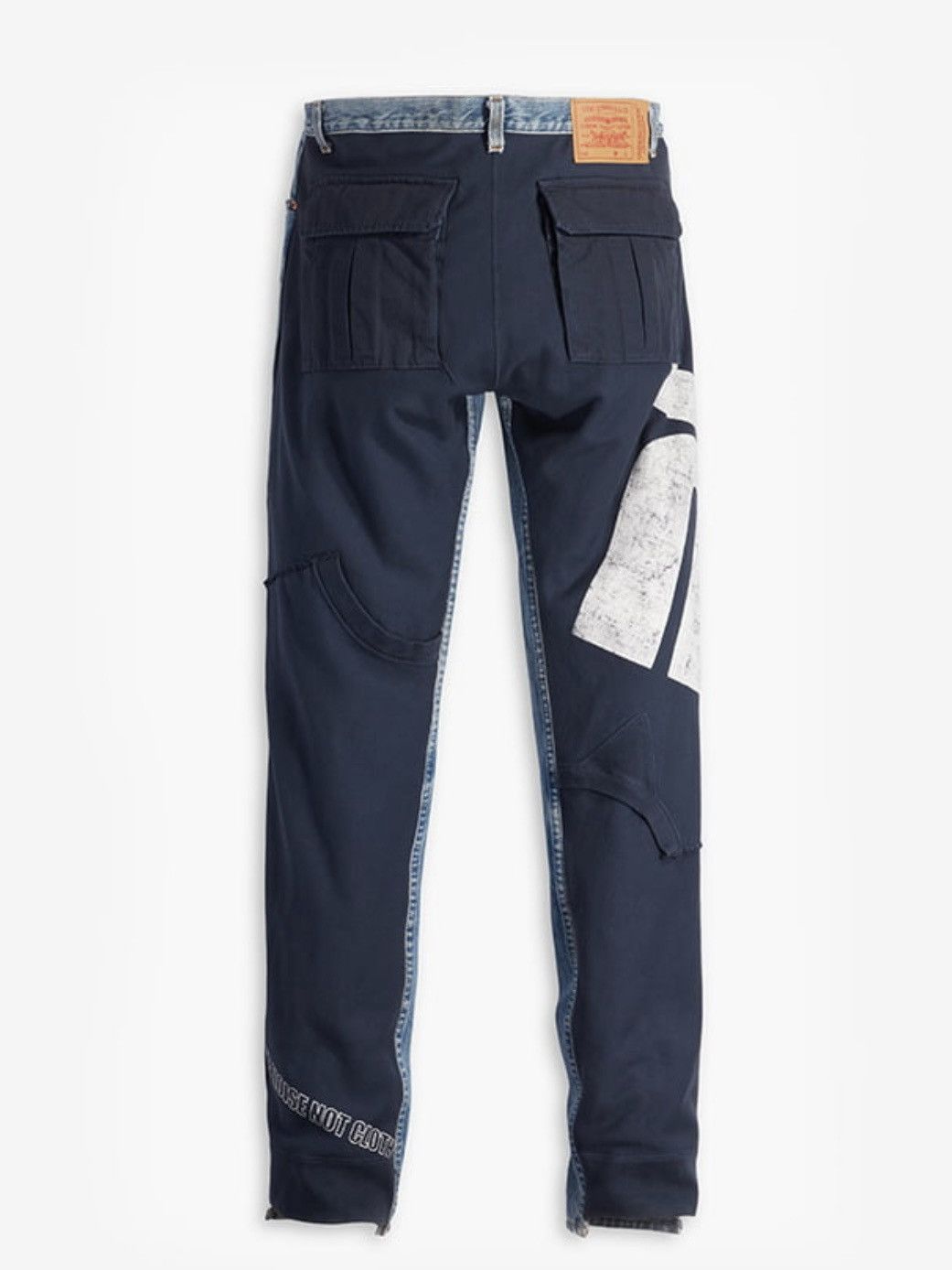 Levi's × Undercover undercover x levi’s worn in hybrid indigo denim sweat pants Size US 34 / EU 50 - 2 Thumbnail