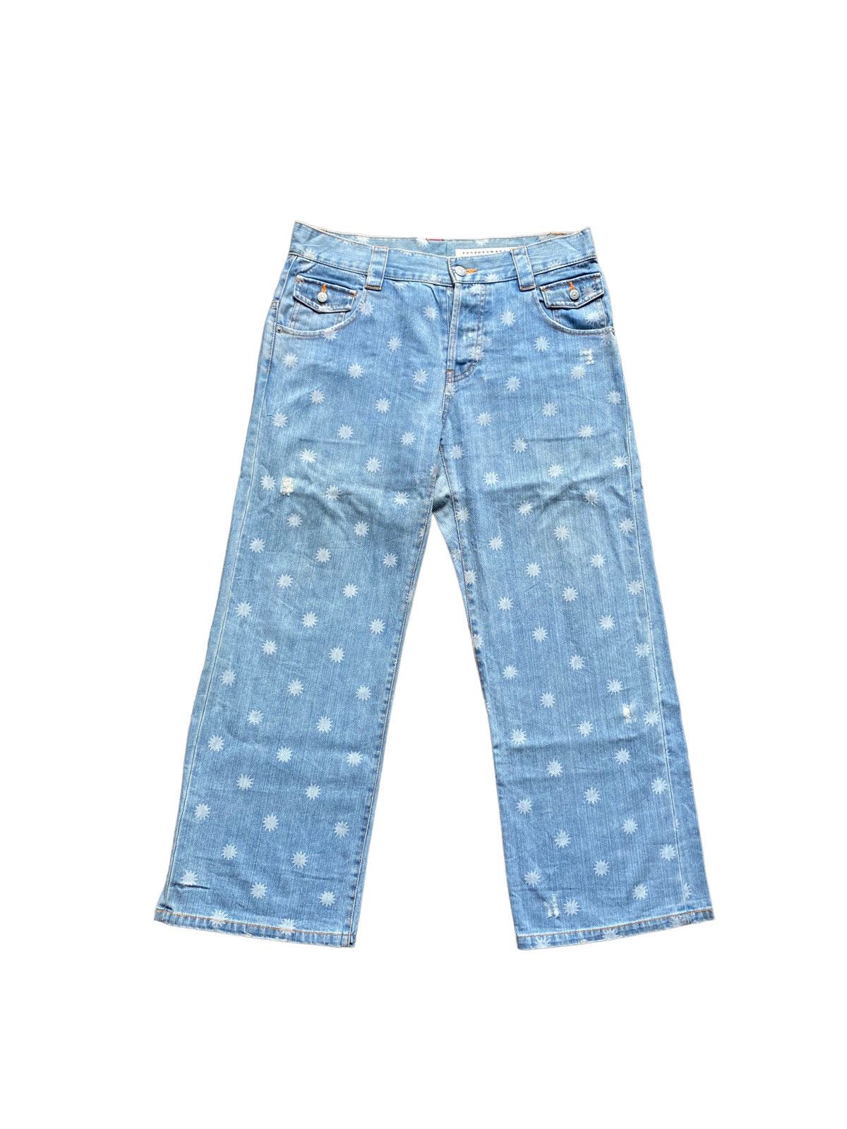 Issey Miyake 🇯🇵 Wide Denim Pant Size 34" / US 12 / IT 48 - 2 Thumbnail