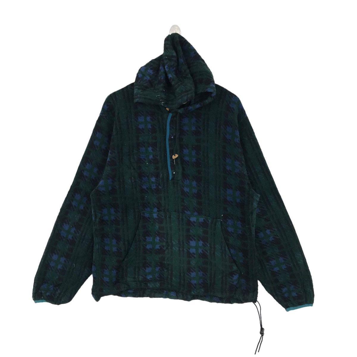 Vintage L.L. BEAN Fleece Sweater Zipper Ups Navajo Native
