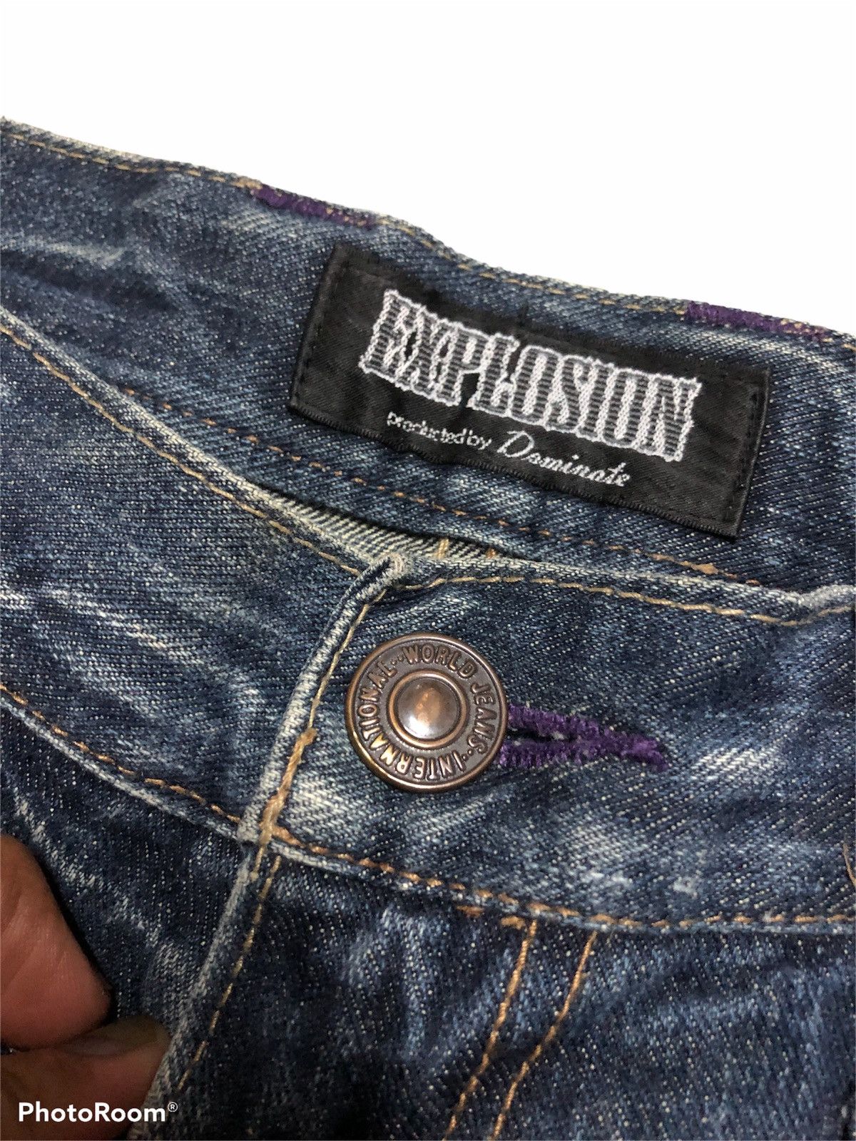 Hypebeast DOUBLE WAIST DENIM BY DOMINATE Size US 30 / EU 46 - 5 Thumbnail