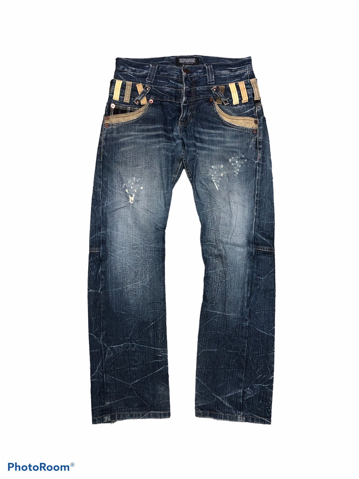 Hypebeast DOUBLE WAIST DENIM BY DOMINATE Size US 30 / EU 46 - 1 Thumbnail