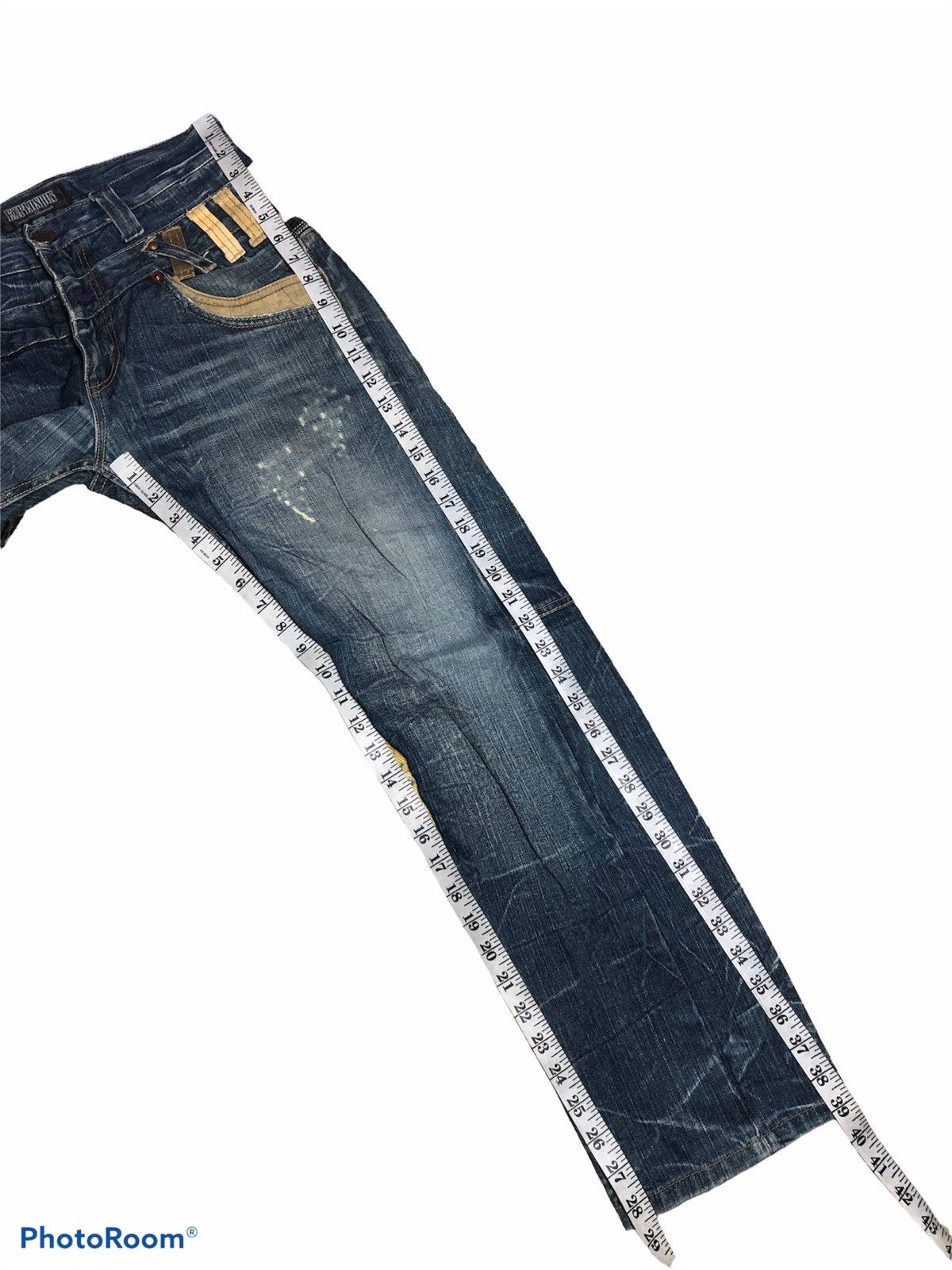 Hypebeast DOUBLE WAIST DENIM BY DOMINATE Size US 30 / EU 46 - 8 Thumbnail