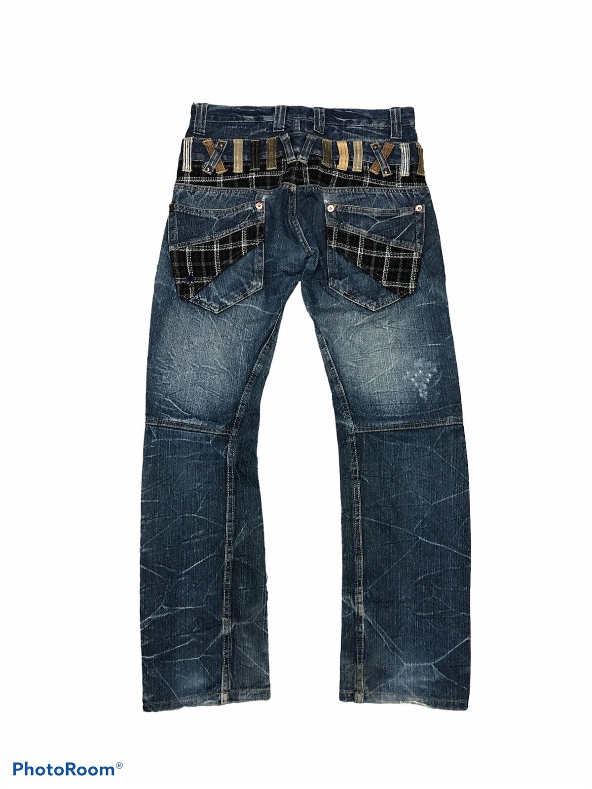 Hypebeast DOUBLE WAIST DENIM BY DOMINATE Size US 30 / EU 46 - 2 Thumbnail