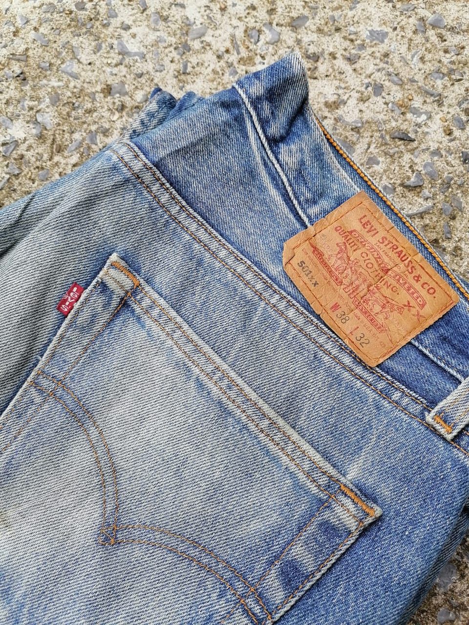 Levi's × Levi's Vintage Clothing Levi's Strauss 501xx Denim Jeans Size US 38 / EU 54 - 7 Thumbnail