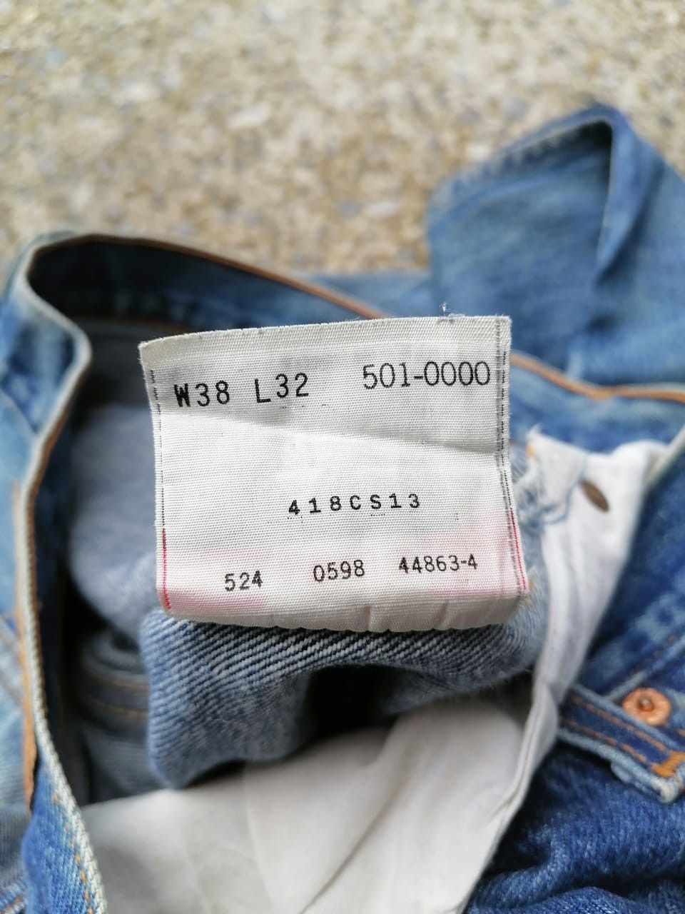 Levi's × Levi's Vintage Clothing Levi's Strauss 501xx Denim Jeans Size US 38 / EU 54 - 6 Thumbnail