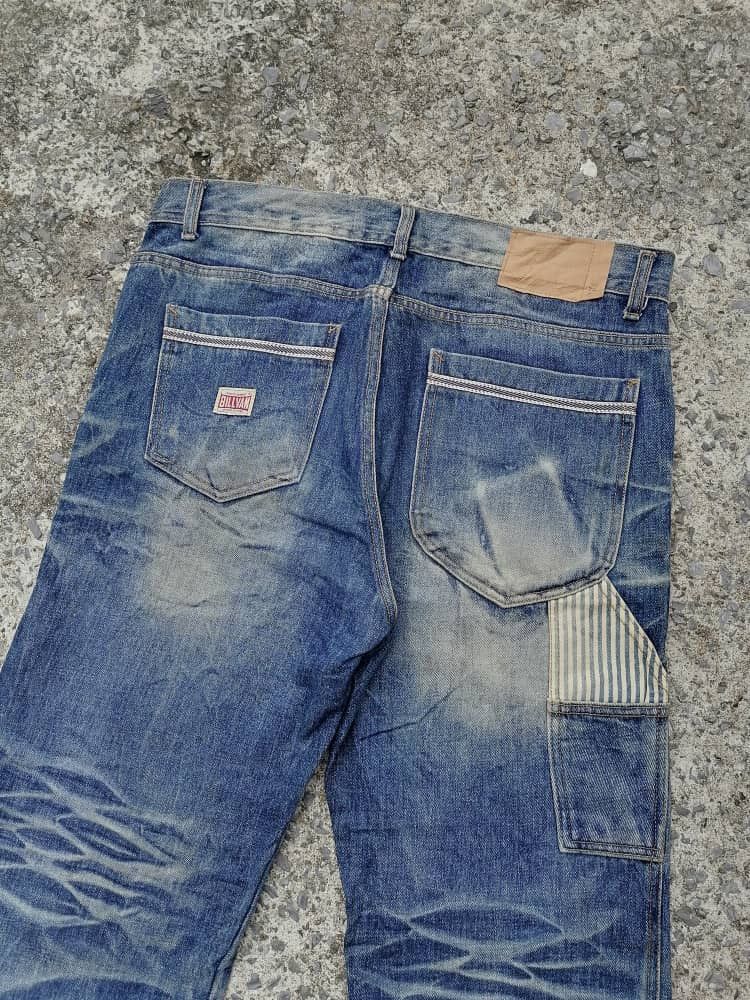 Vintage Billvan Nice Design Denim Jeans Size US 36 / EU 52 - 2 Thumbnail