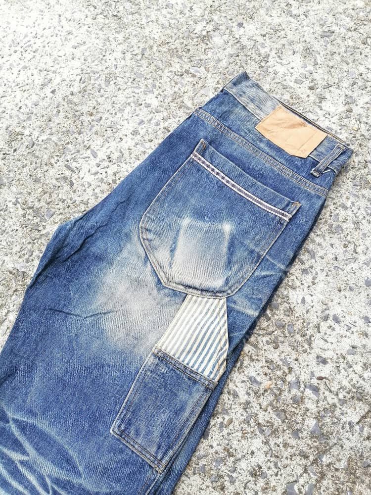 Vintage Billvan Nice Design Denim Jeans Size US 36 / EU 52 - 5 Thumbnail