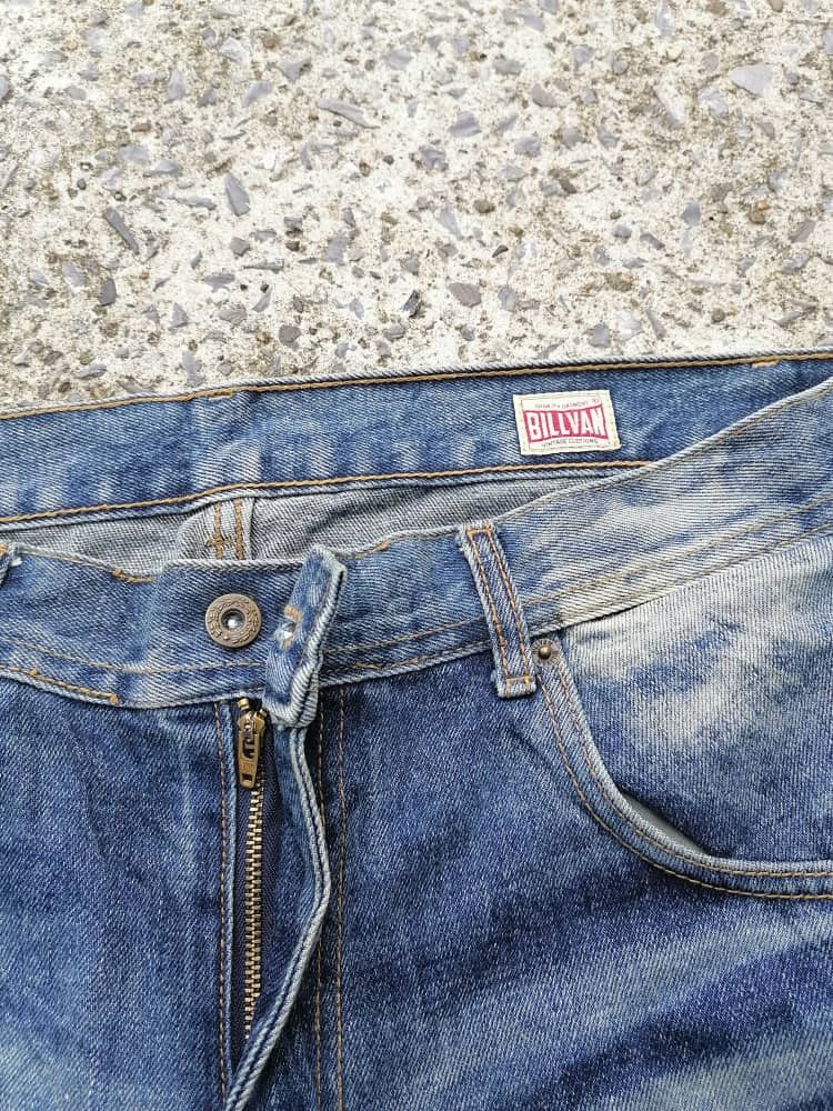 Vintage Billvan Nice Design Denim Jeans Size US 36 / EU 52 - 6 Thumbnail