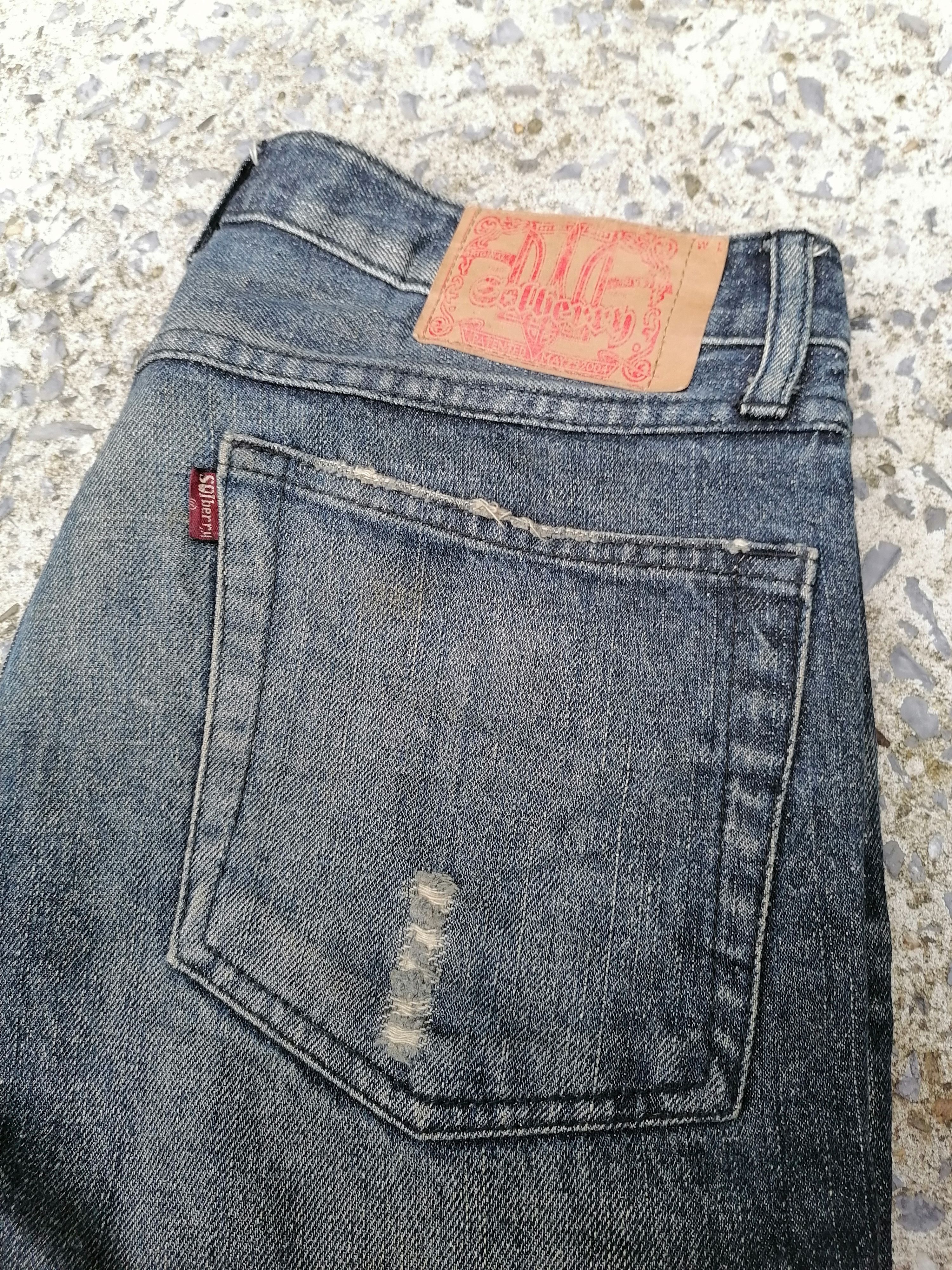 Other Solberry Patchwork Distressed Denim Jeans Size US 30 / EU 46 - 6 Thumbnail