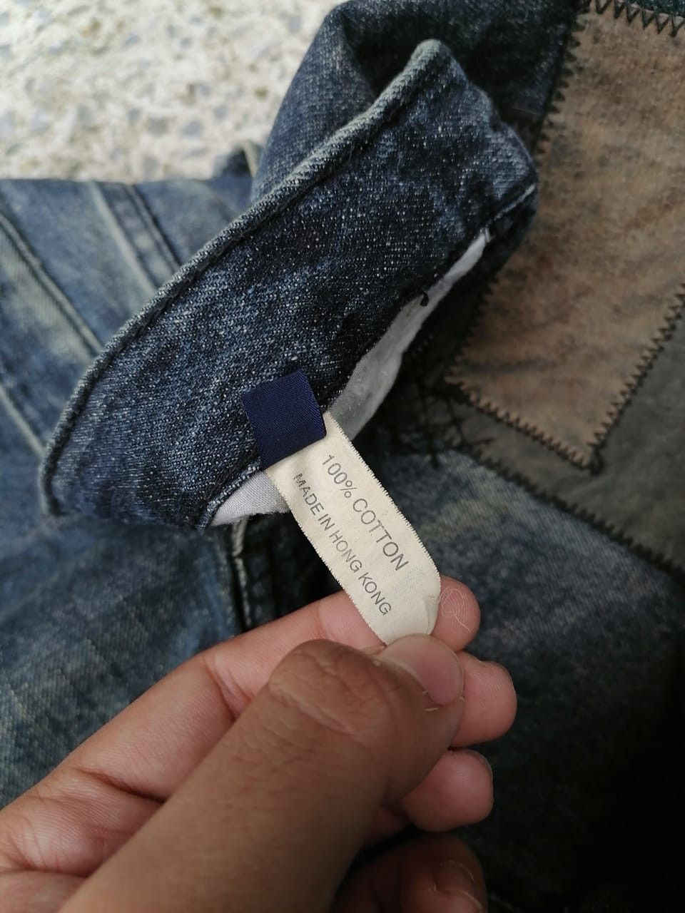 Other Solberry Patchwork Distressed Denim Jeans Size US 30 / EU 46 - 5 Thumbnail