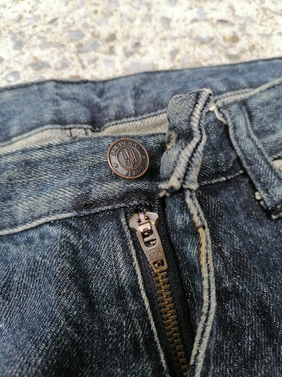Other Solberry Patchwork Distressed Denim Jeans Size US 30 / EU 46 - 4 Thumbnail
