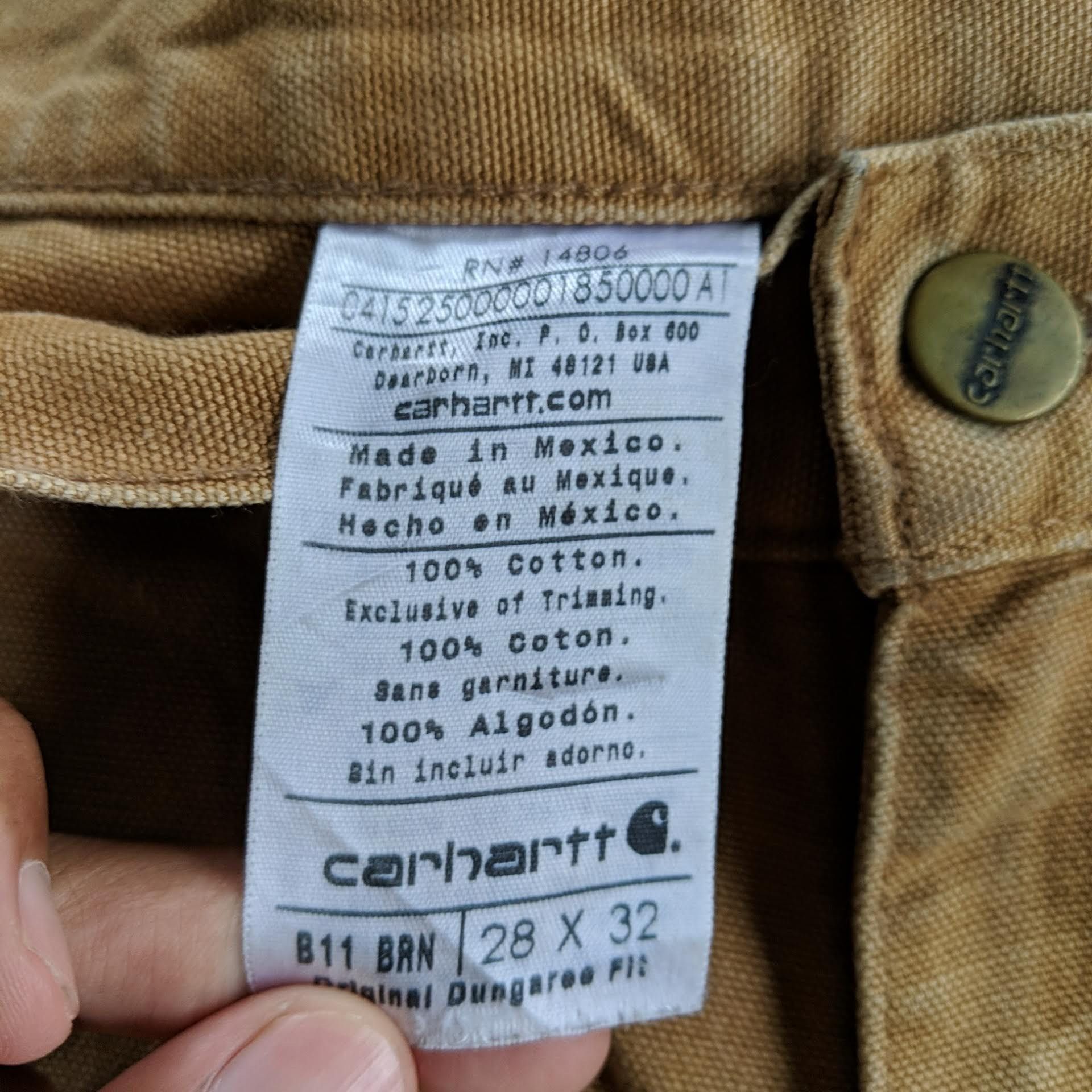 Carhartt Vintage Carhartt RN#14806 Workwear Pants Size US 28 / EU 44 - 7 Thumbnail