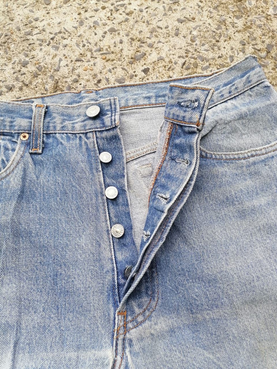 Levi's × Levi's Vintage Clothing Levi's Strauss 501 Fly Button Denim Jeans Size US 32 / EU 48 - 3 Thumbnail