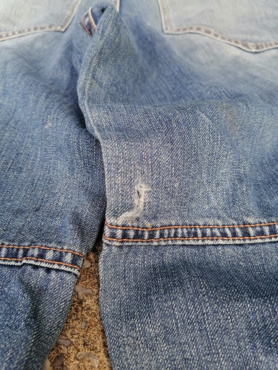 Designer × Valentino Valentino Rudy Italy Denim Jeans Size US 34 / EU 50 - 3 Thumbnail