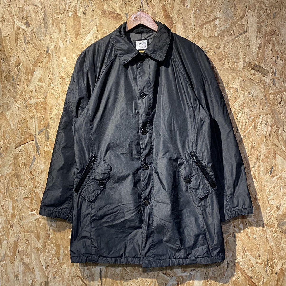 Armani × Armani Collezioni RARE‼️Armani Collezioni Trench Coats Size US L / EU 52-54 / 3 - 1 Thumbnail