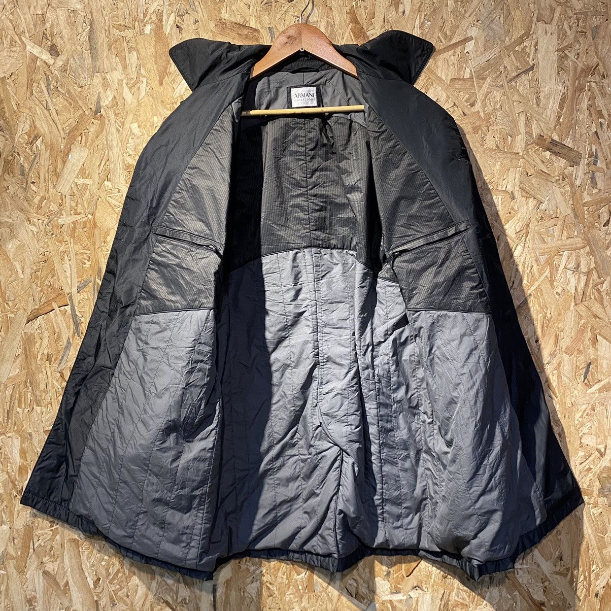 Armani × Armani Collezioni RARE‼️Armani Collezioni Trench Coats Size US L / EU 52-54 / 3 - 3 Thumbnail