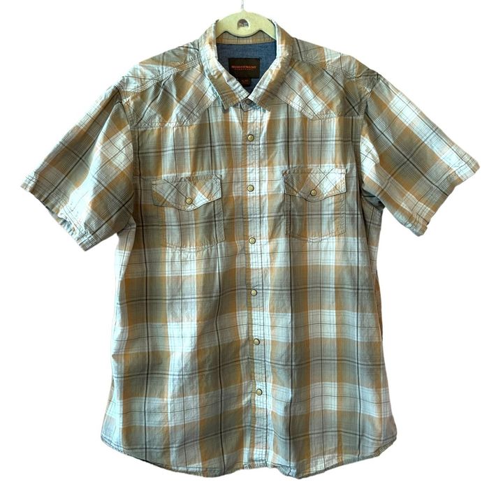 Northwest Territory Northwest Territory Mens Pearl Snap Shirt Short ...