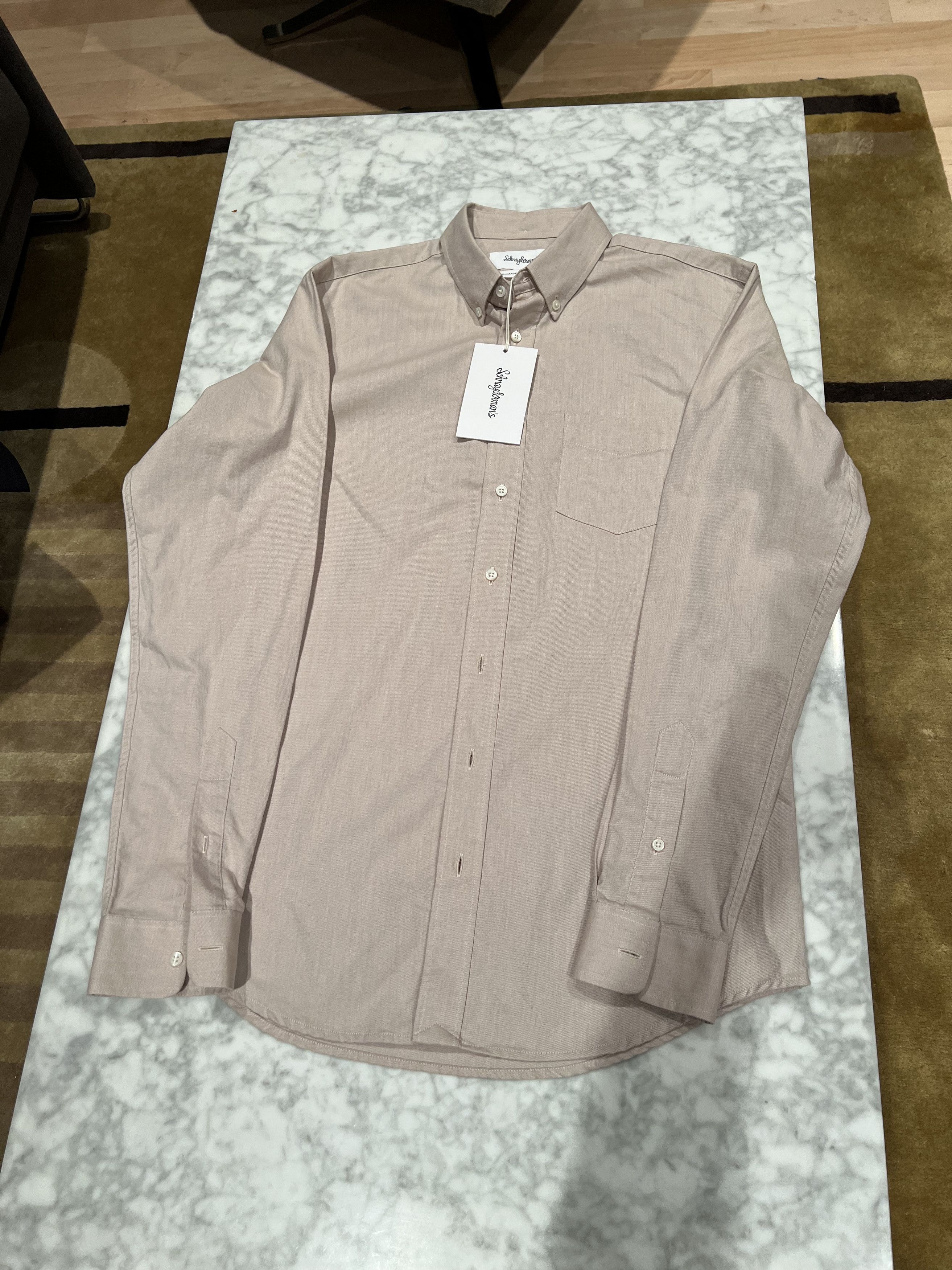 Schnaydermans Oxford summer one button down Size US S / EU 44-46 / 1 - 2 Thumbnail