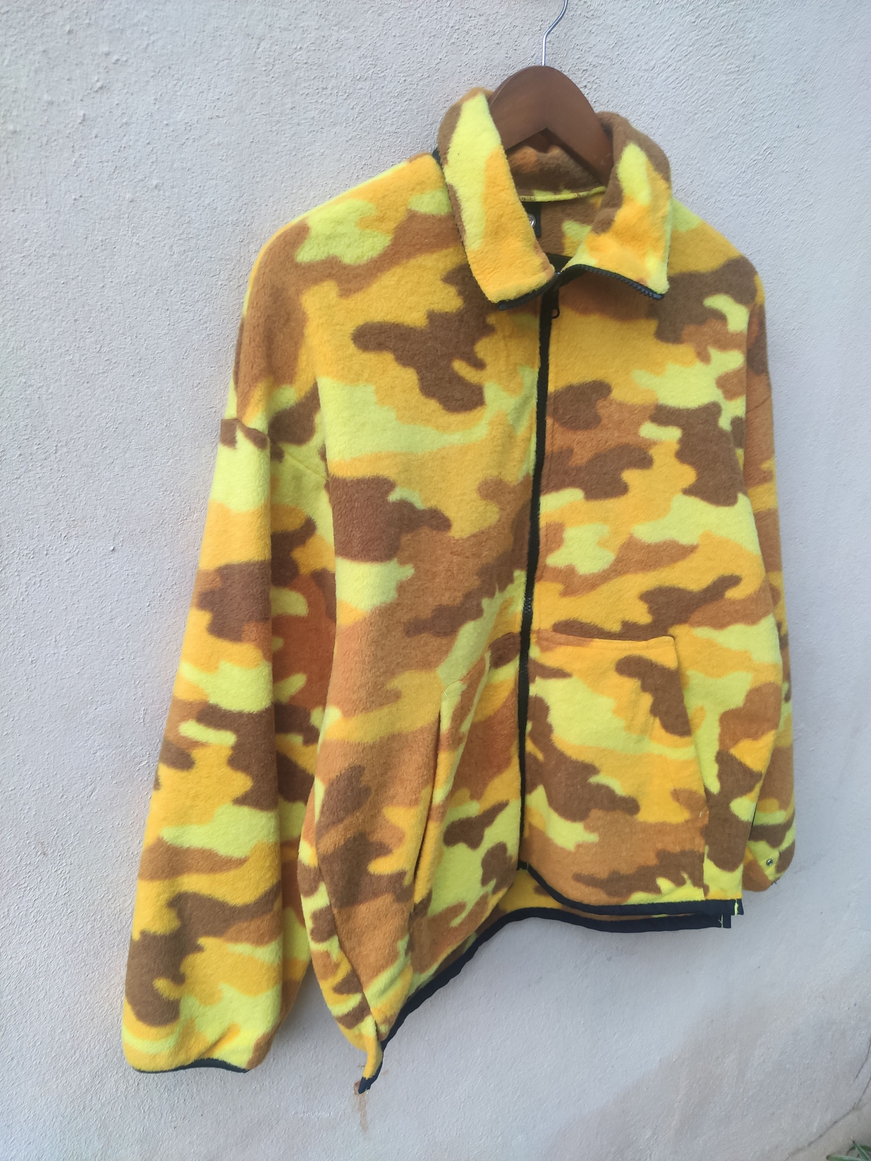 Ellesse × Goldwin 🔥 Vintage Ellese X Goldwin X Ski fleece sweater Camouflage Size US L / EU 52-54 / 3 - 2 Thumbnail