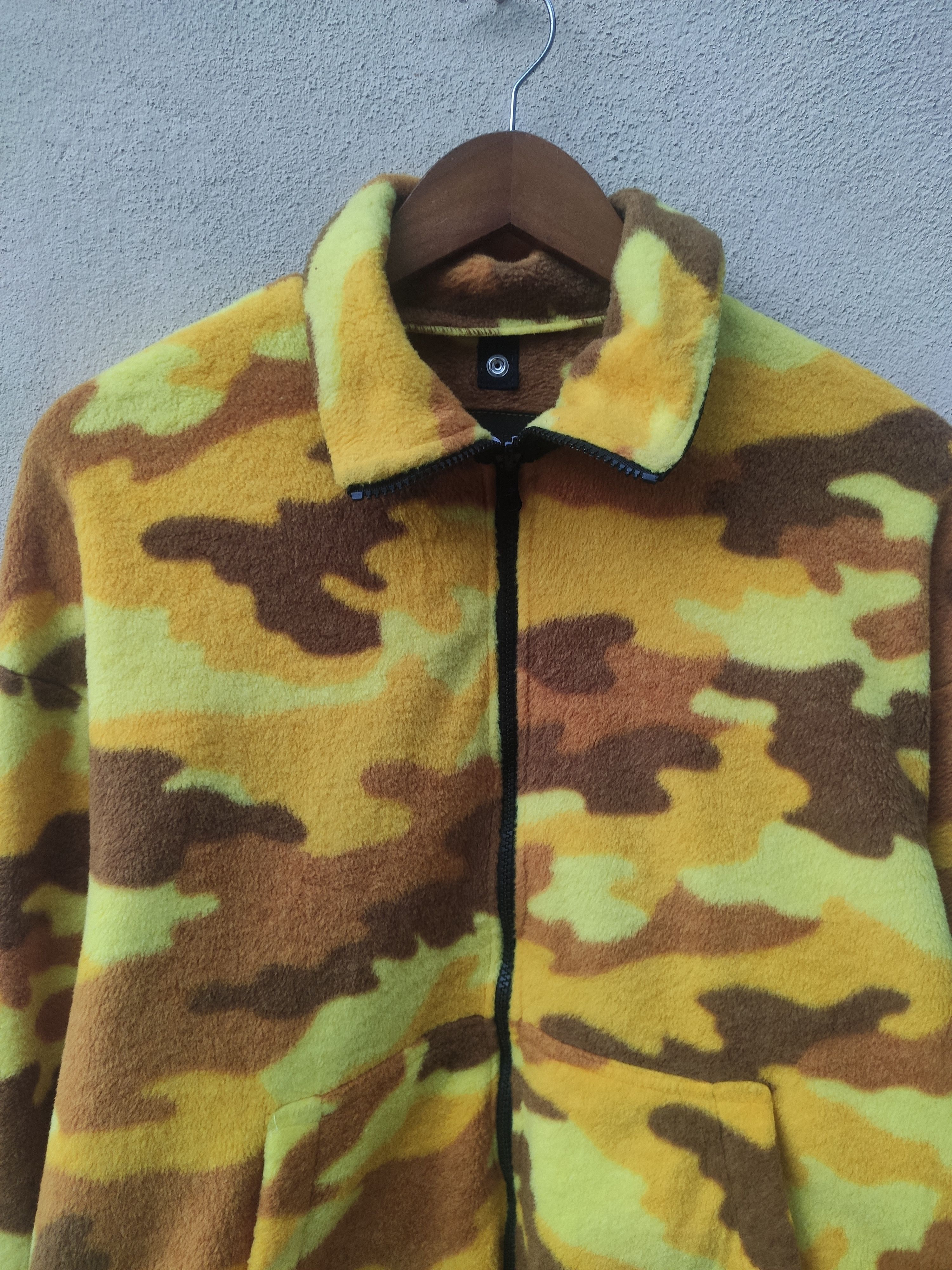 Ellesse × Goldwin 🔥 Vintage Ellese X Goldwin X Ski fleece sweater Camouflage Size US L / EU 52-54 / 3 - 3 Thumbnail