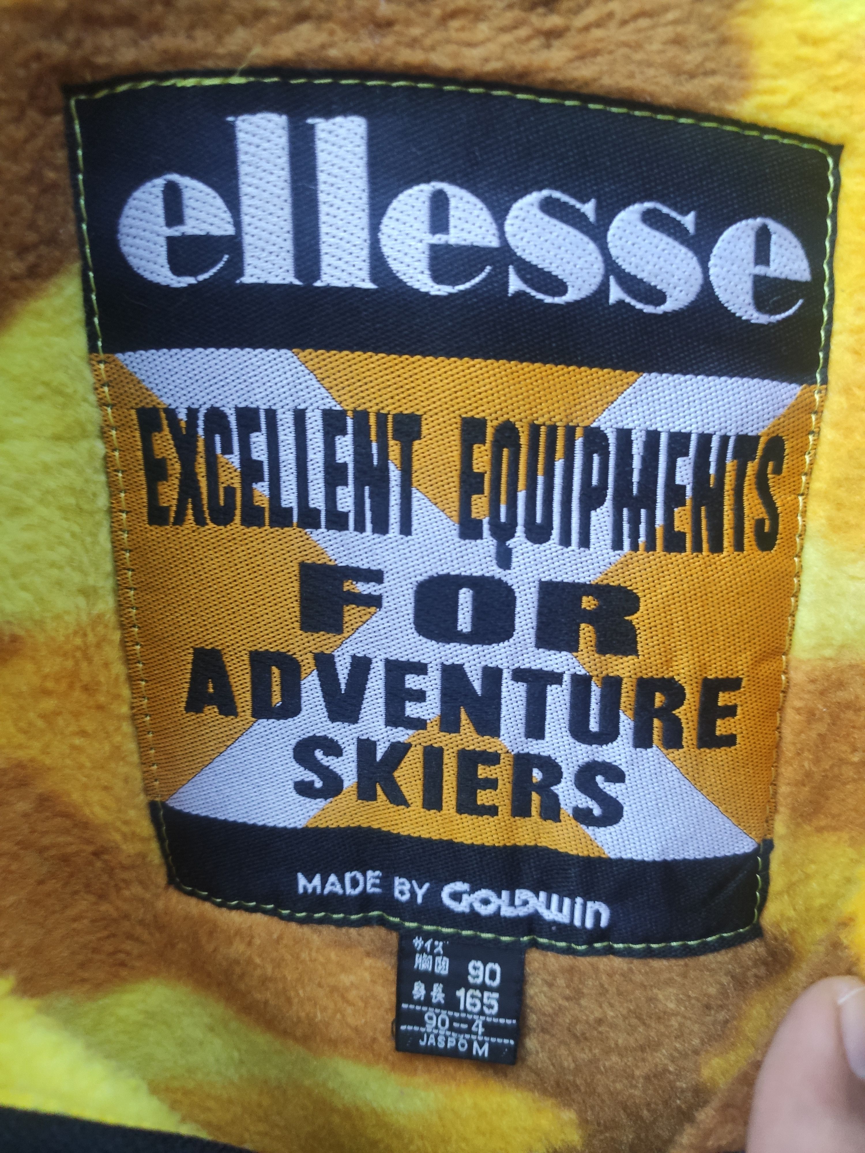 Ellesse × Goldwin 🔥 Vintage Ellese X Goldwin X Ski fleece sweater Camouflage Size US L / EU 52-54 / 3 - 5 Thumbnail