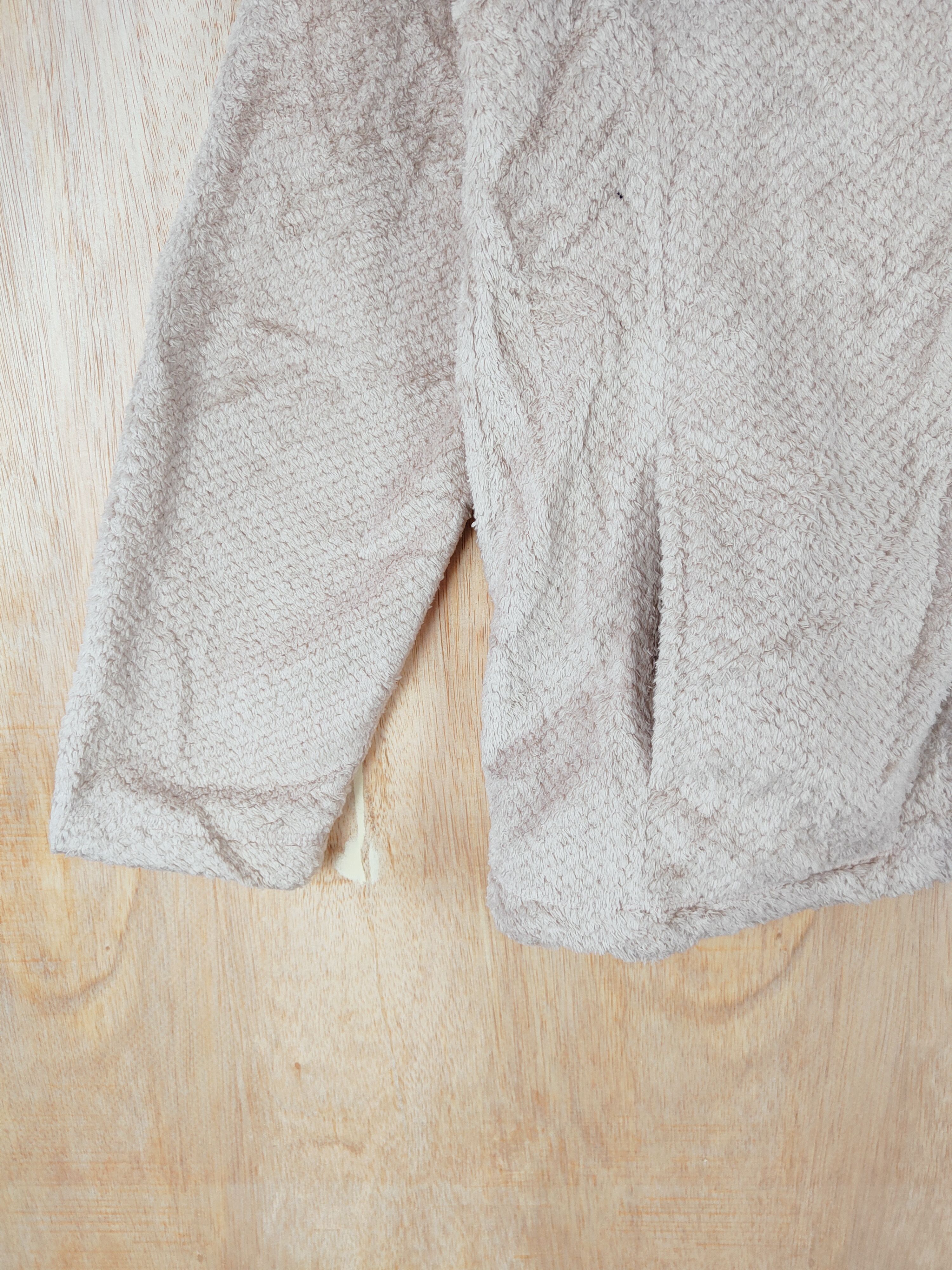 Homespun Knitwear × Japanese Brand Top Valu fleece Shag Shaggy Fur Mohair Knitwear #S267 Size M / US 6-8 / IT 42-44 - 3 Thumbnail