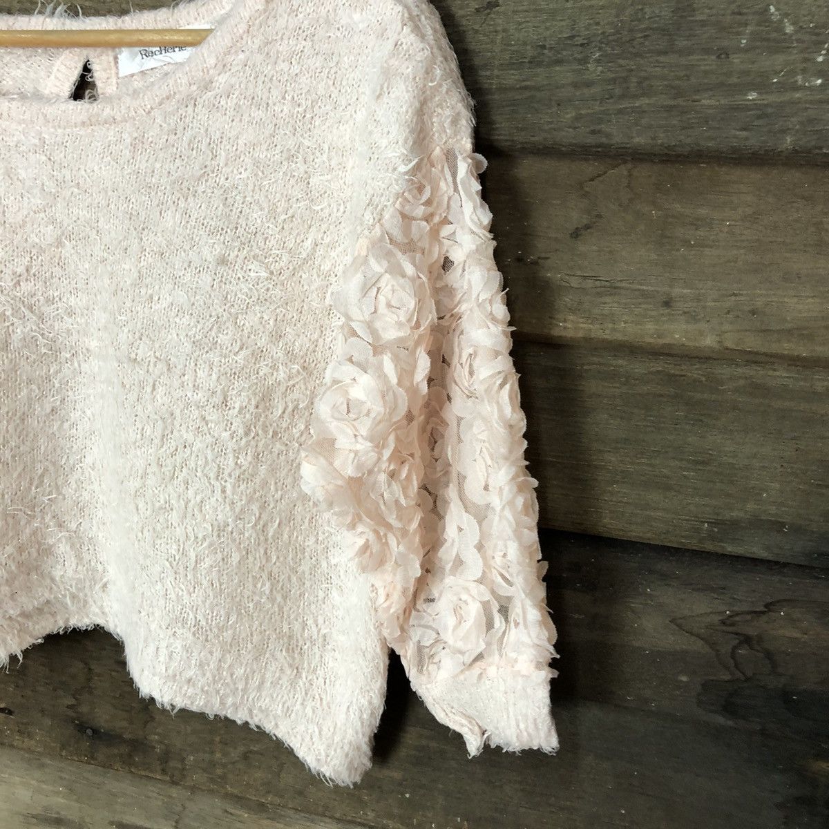 Japanese Brand × Other Recherie Pink Shag Shaggy Fur Mohair Knitwear #6993 Size M / US 6-8 / IT 42-44 - 3 Thumbnail
