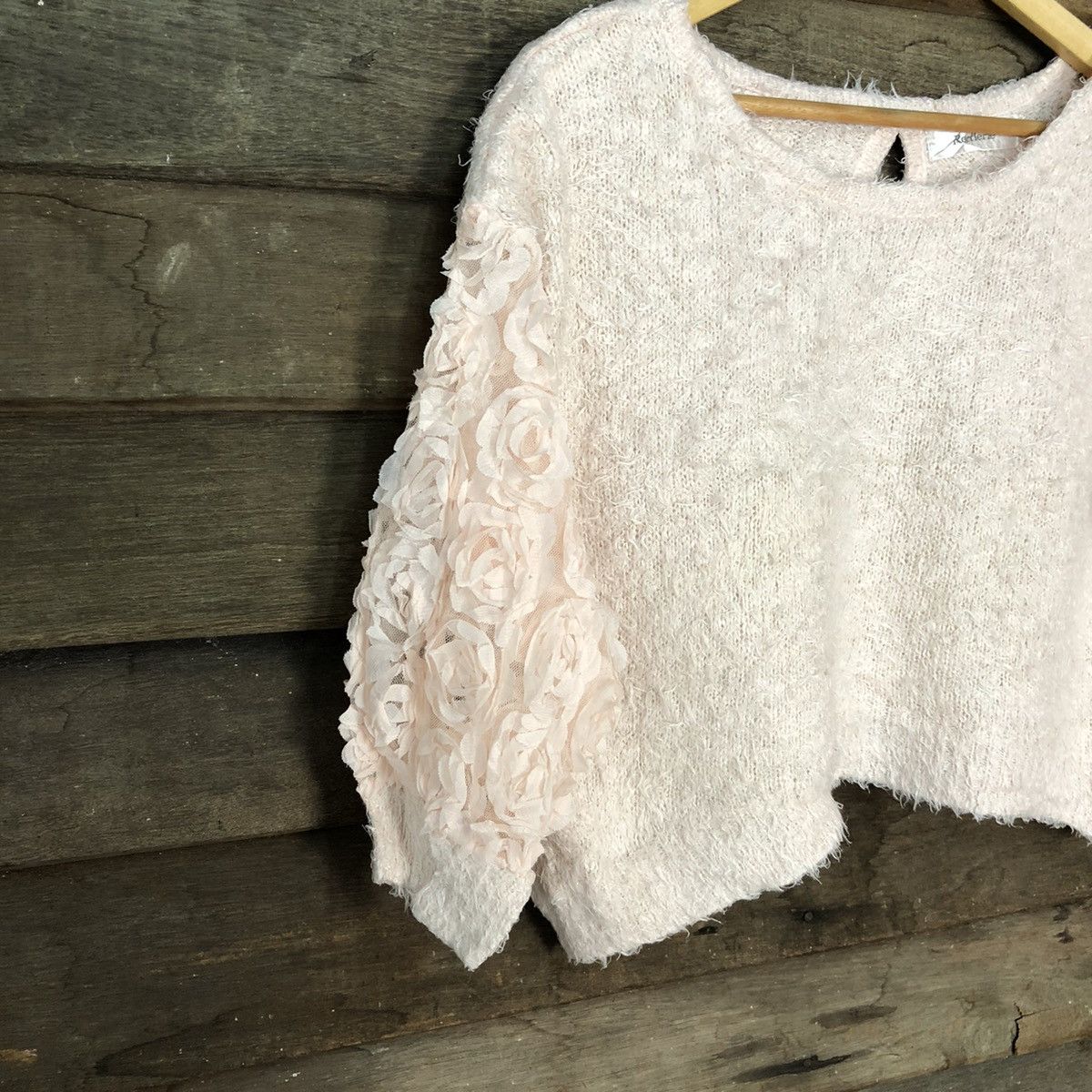 Japanese Brand × Other Recherie Pink Shag Shaggy Fur Mohair Knitwear #6993 Size M / US 6-8 / IT 42-44 - 2 Thumbnail