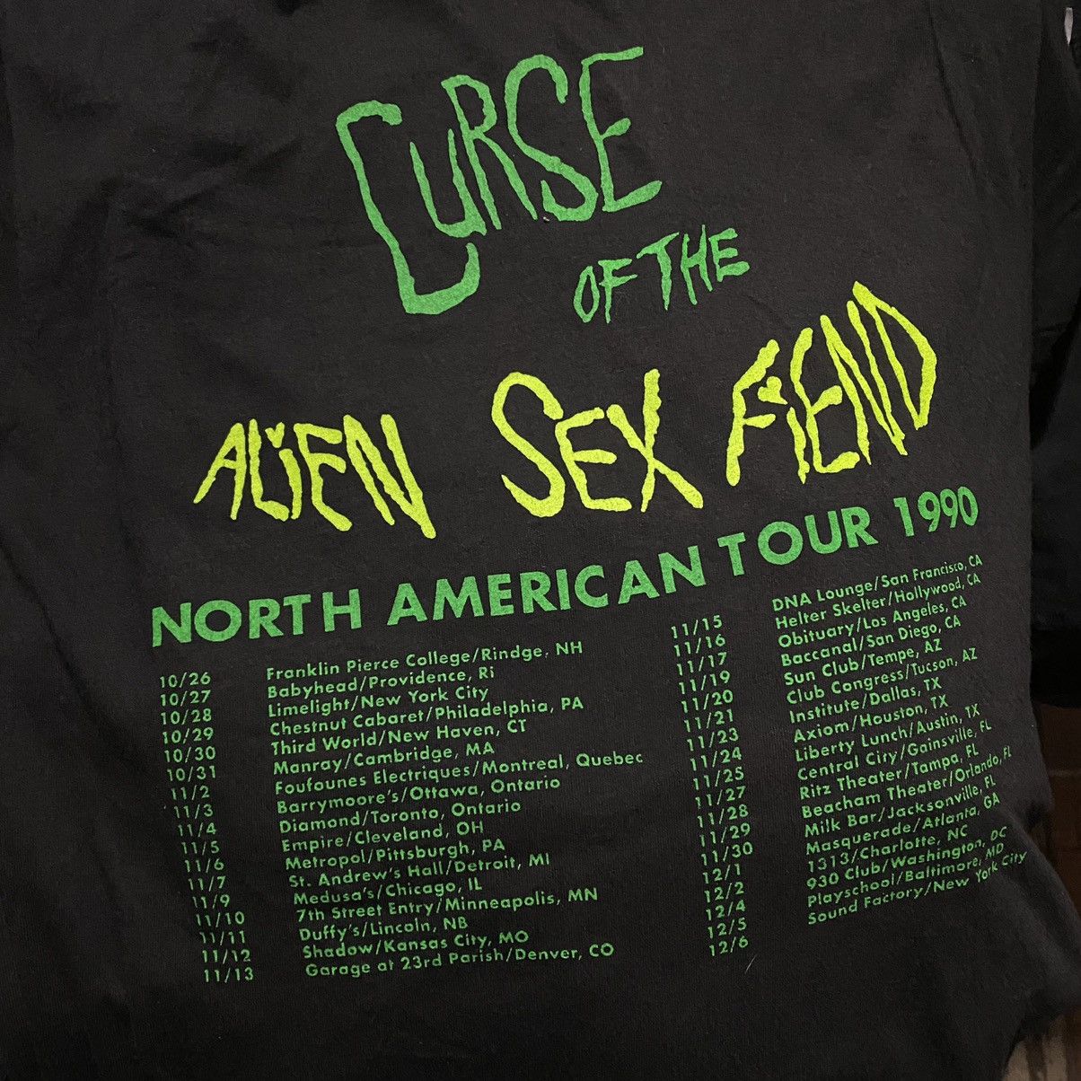 Band Tees Vintage 90s Alien Sex Fiend Now I’m Feeling Zombified Size US L / EU 52-54 / 3 - 4 Thumbnail