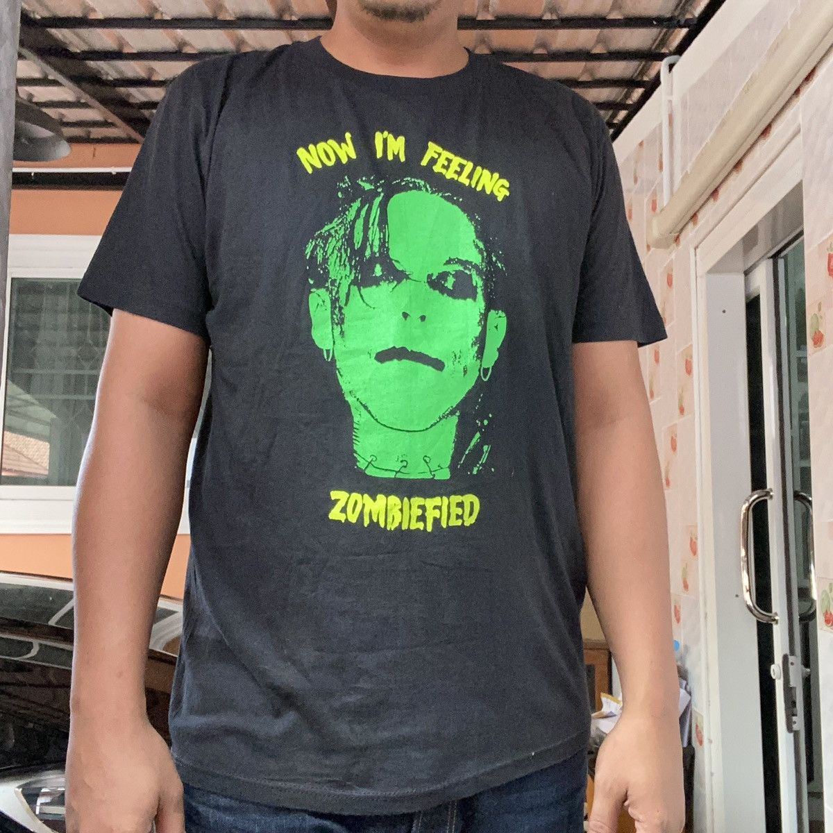 Band Tees Vintage 90s Alien Sex Fiend Now I’m Feeling Zombified Size US L / EU 52-54 / 3 - 1 Thumbnail