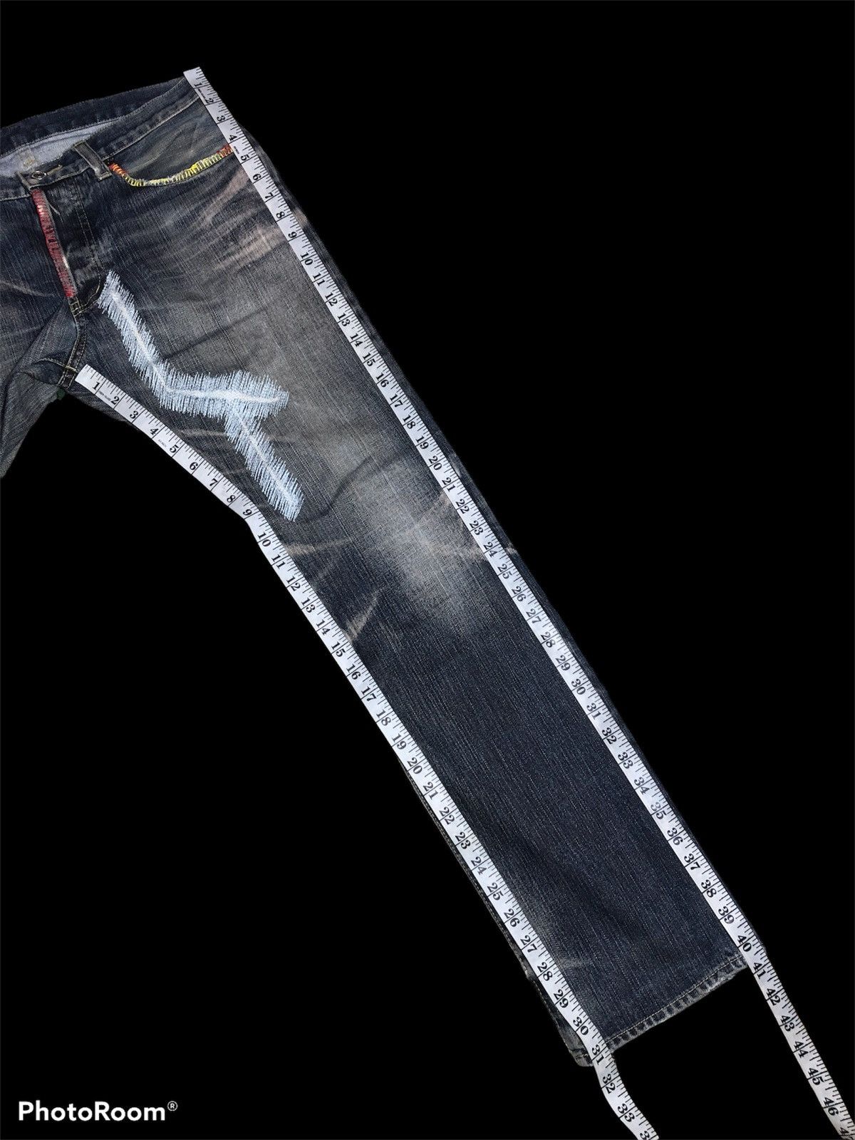 Takeo Kikuchi SICK⚡️⚡️TK DISTRESSED WASHED BLUE DENIM Size US 32 / EU 48 - 9 Thumbnail