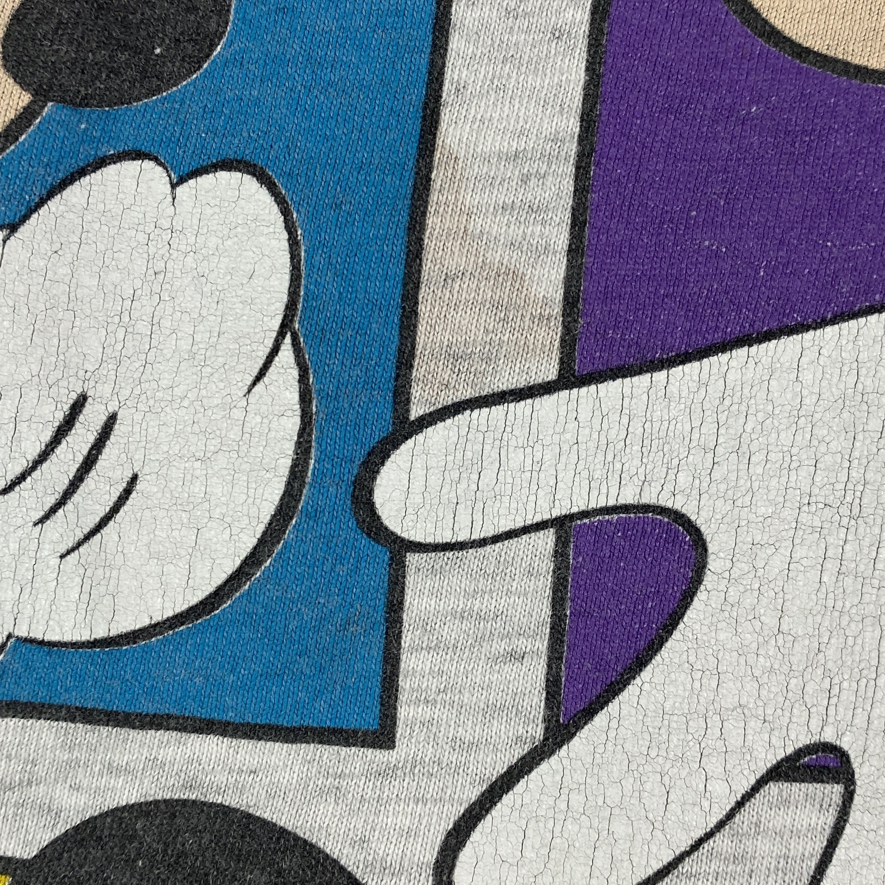 Disney × Mickey Mouse × Vintage Mens T-Shirt Disney Mickey Mouse Vintage Big Logo Size S-M Size US S / EU 44-46 / 1 - 4 Thumbnail