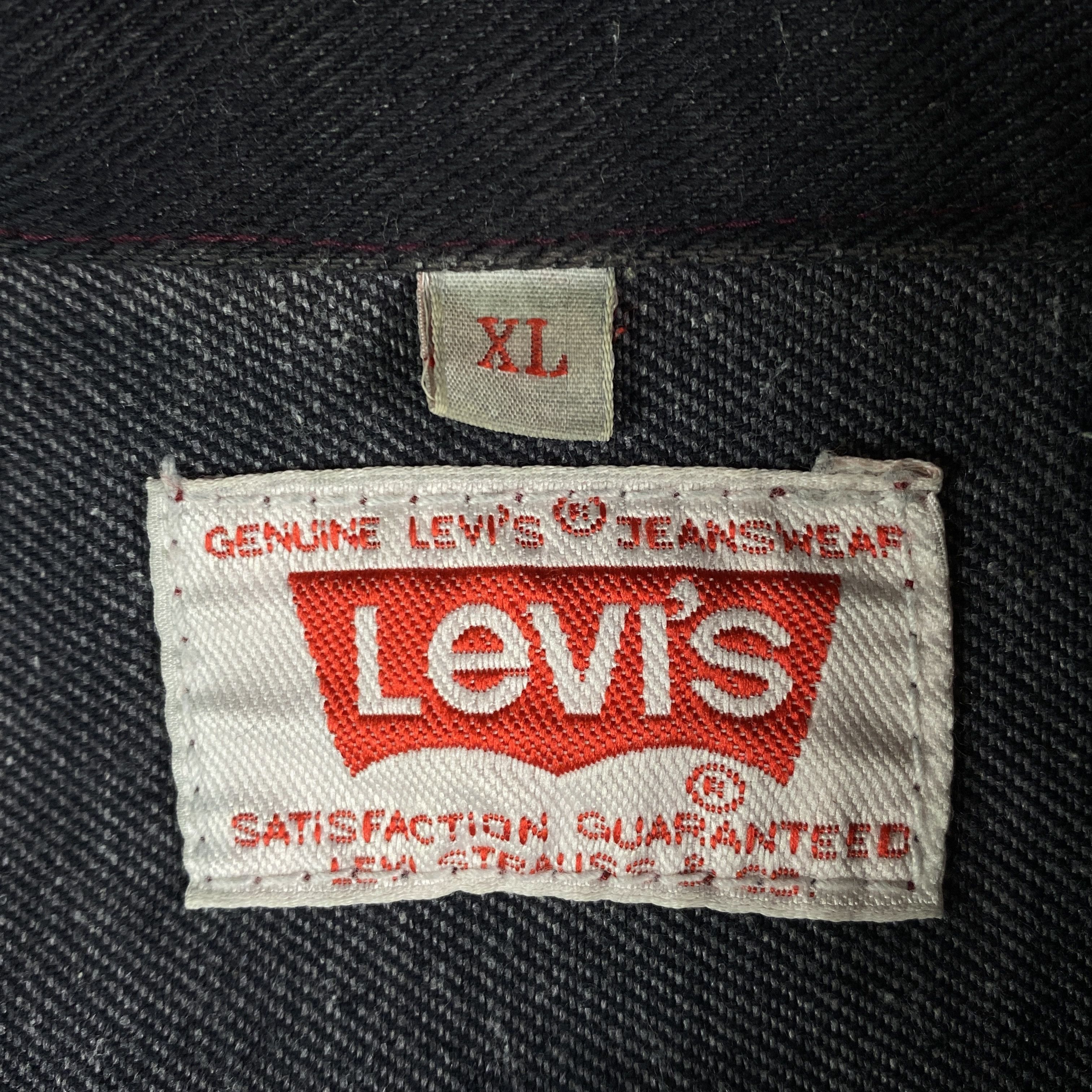 Levi's × Levi's Vintage Clothing × Vintage Mens Denim Jeans Bomber Jacket Levi’s Vintage 90x Size XL Size US XL / EU 56 / 4 - 4 Thumbnail