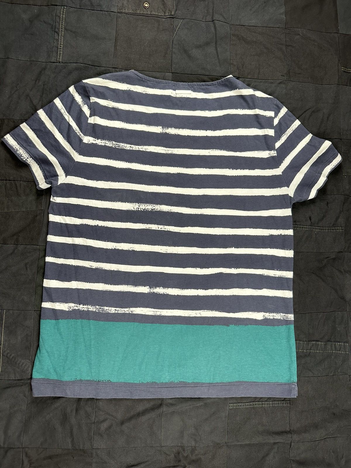 Burberry Striped Naval Tee Size US XL / EU 56 / 4 - 2 Thumbnail