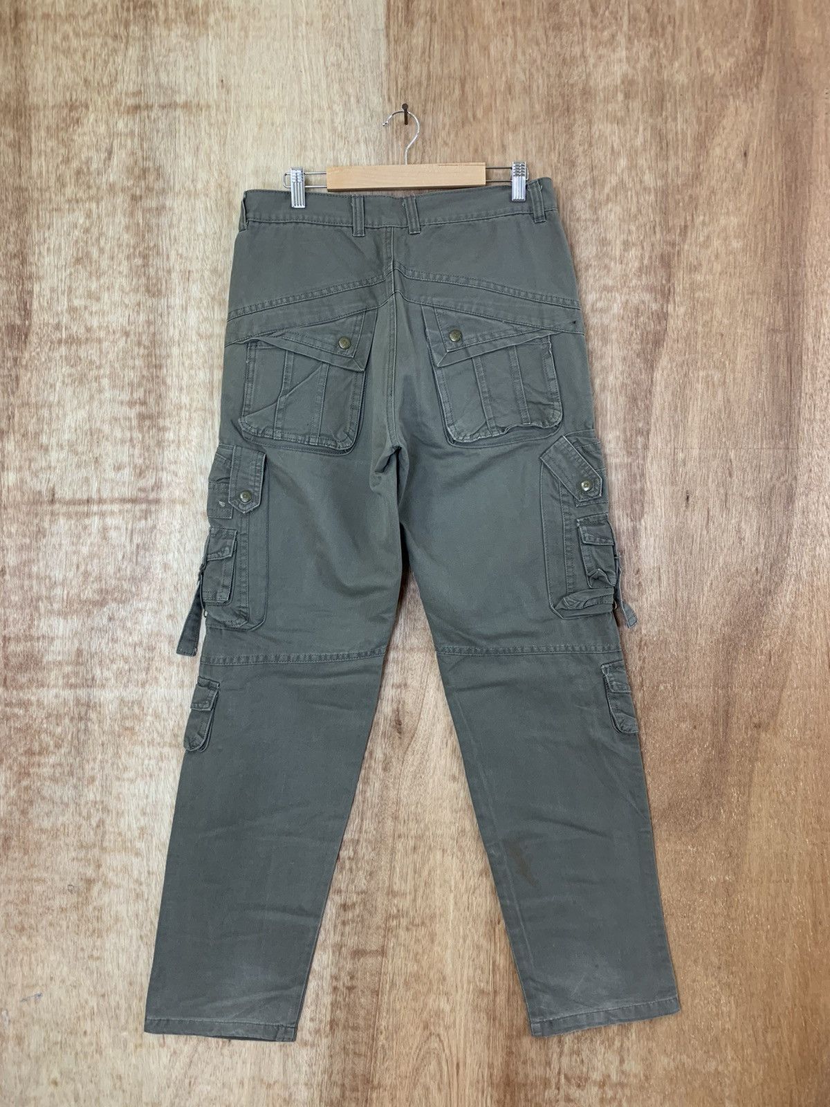 Japanese Brand Cargo Pants Multipocket Grey Travis Scott Style Size US 30 / EU 46 - 2 Thumbnail