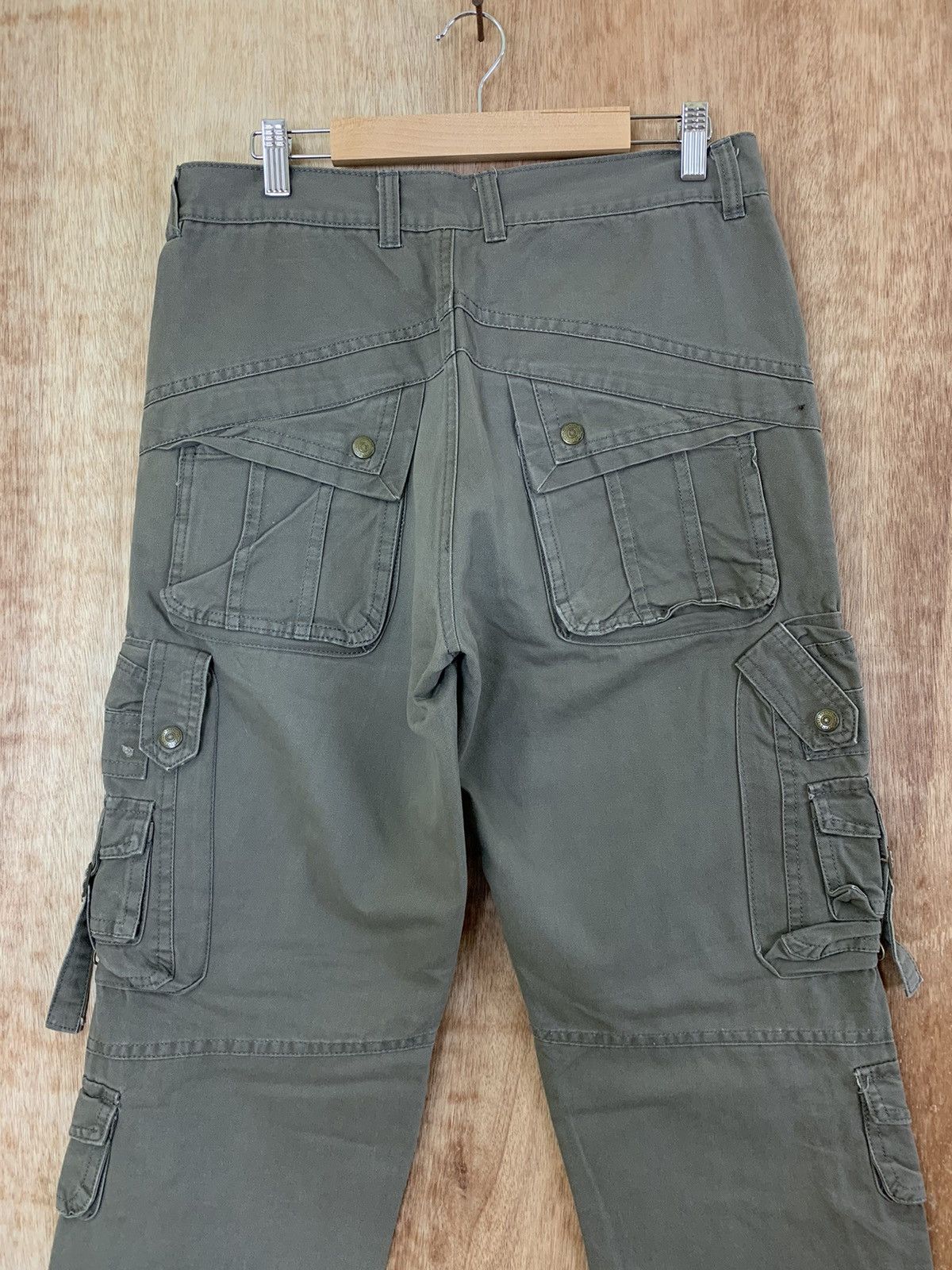 Japanese Brand Cargo Pants Multipocket Grey Travis Scott Style Size US 30 / EU 46 - 10 Thumbnail