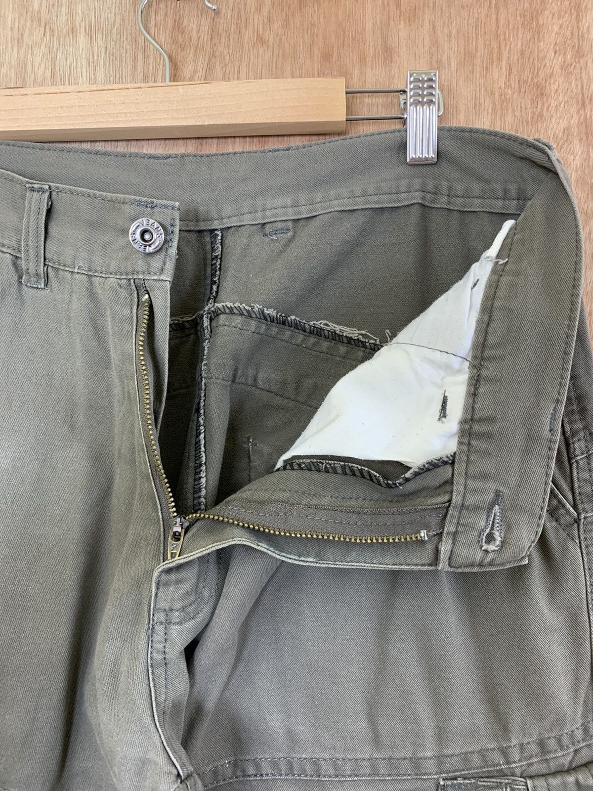 Japanese Brand Cargo Pants Multipocket Grey Travis Scott Style Size US 30 / EU 46 - 9 Thumbnail