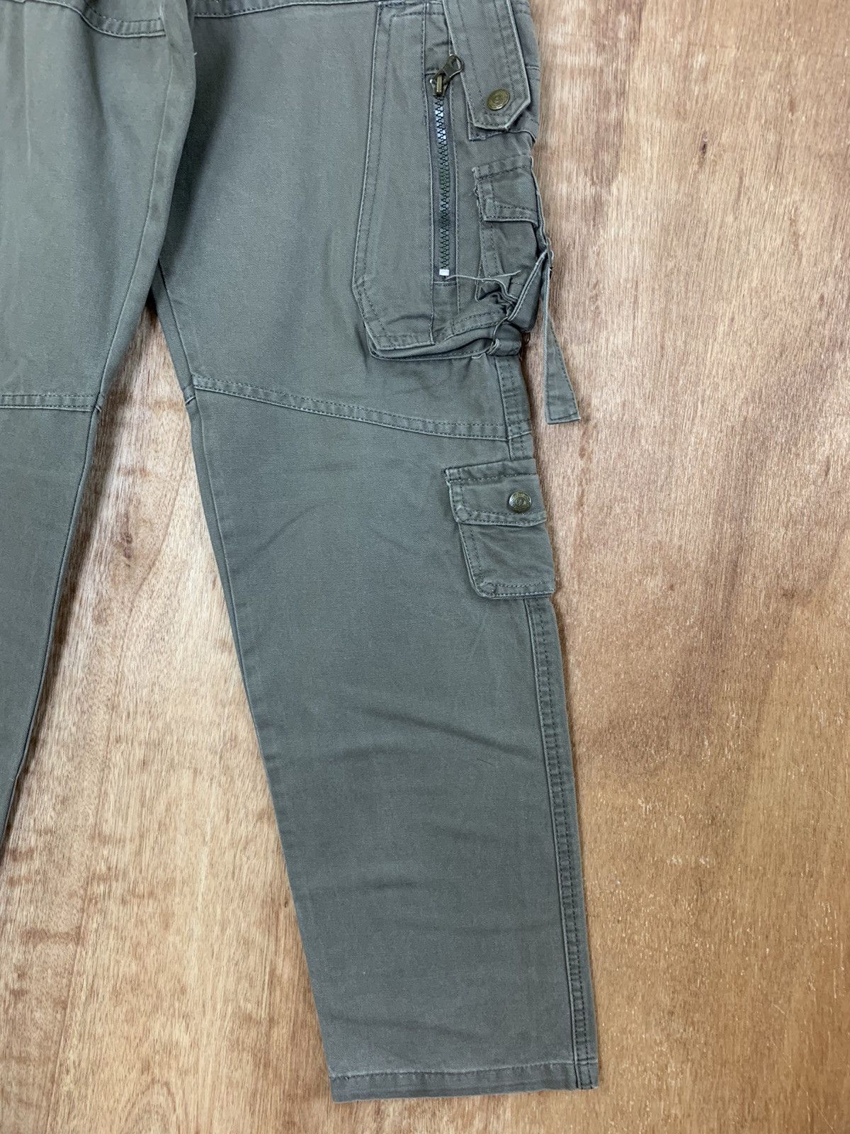 Japanese Brand Cargo Pants Multipocket Grey Travis Scott Style Size US 30 / EU 46 - 8 Thumbnail
