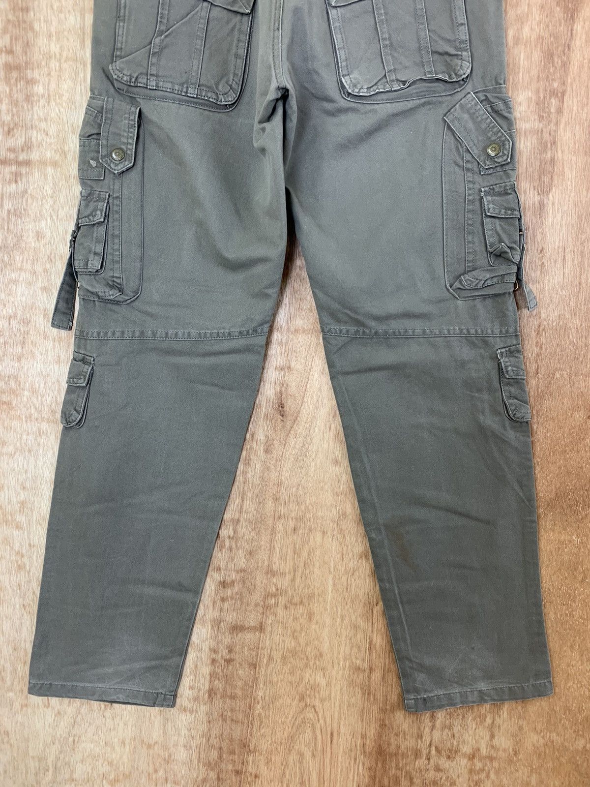 Japanese Brand Cargo Pants Multipocket Grey Travis Scott Style Size US 30 / EU 46 - 11 Thumbnail