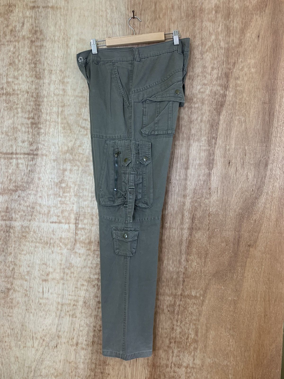 Japanese Brand Cargo Pants Multipocket Grey Travis Scott Style Size US 30 / EU 46 - 14 Thumbnail