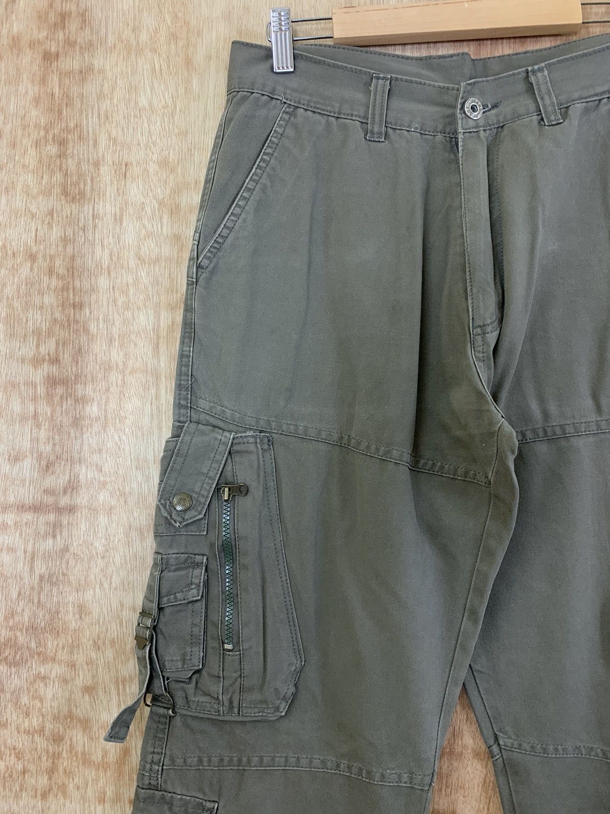 Japanese Brand Cargo Pants Multipocket Grey Travis Scott Style Size US 30 / EU 46 - 5 Thumbnail