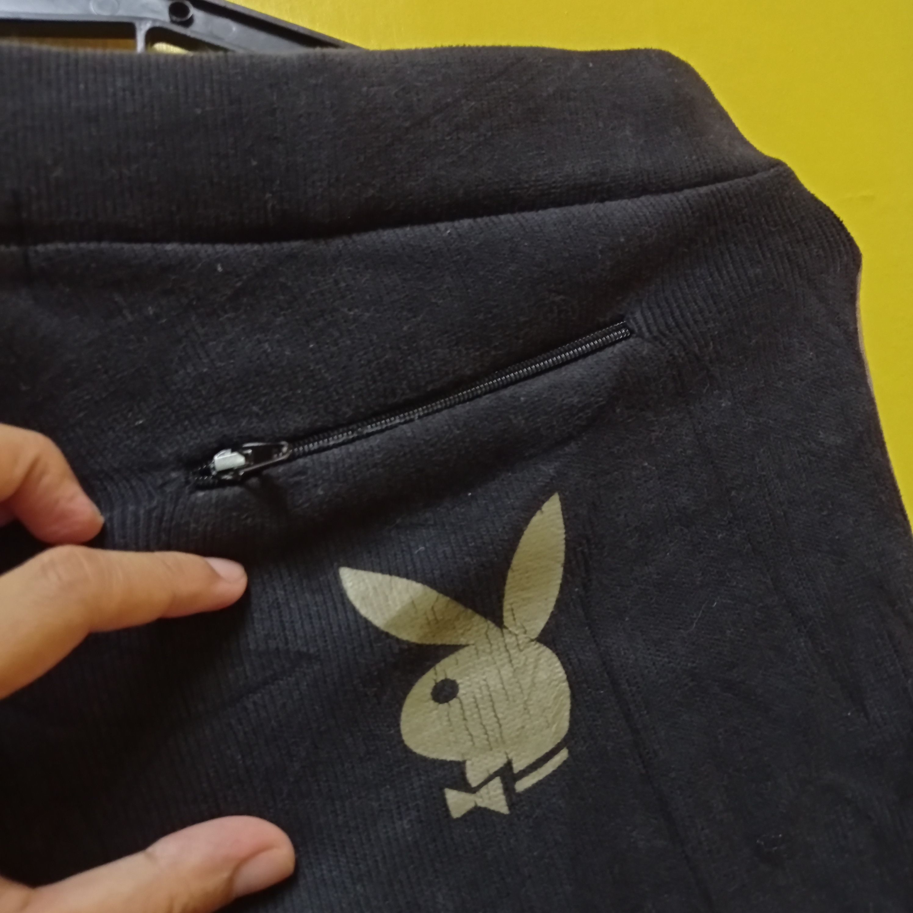 Playboy × Vintage 💥 SPECIAL OFFER💥 Vintage PLAYBOY JOGGER PANTS ❌ sweatpants Size 29" - 2 Thumbnail