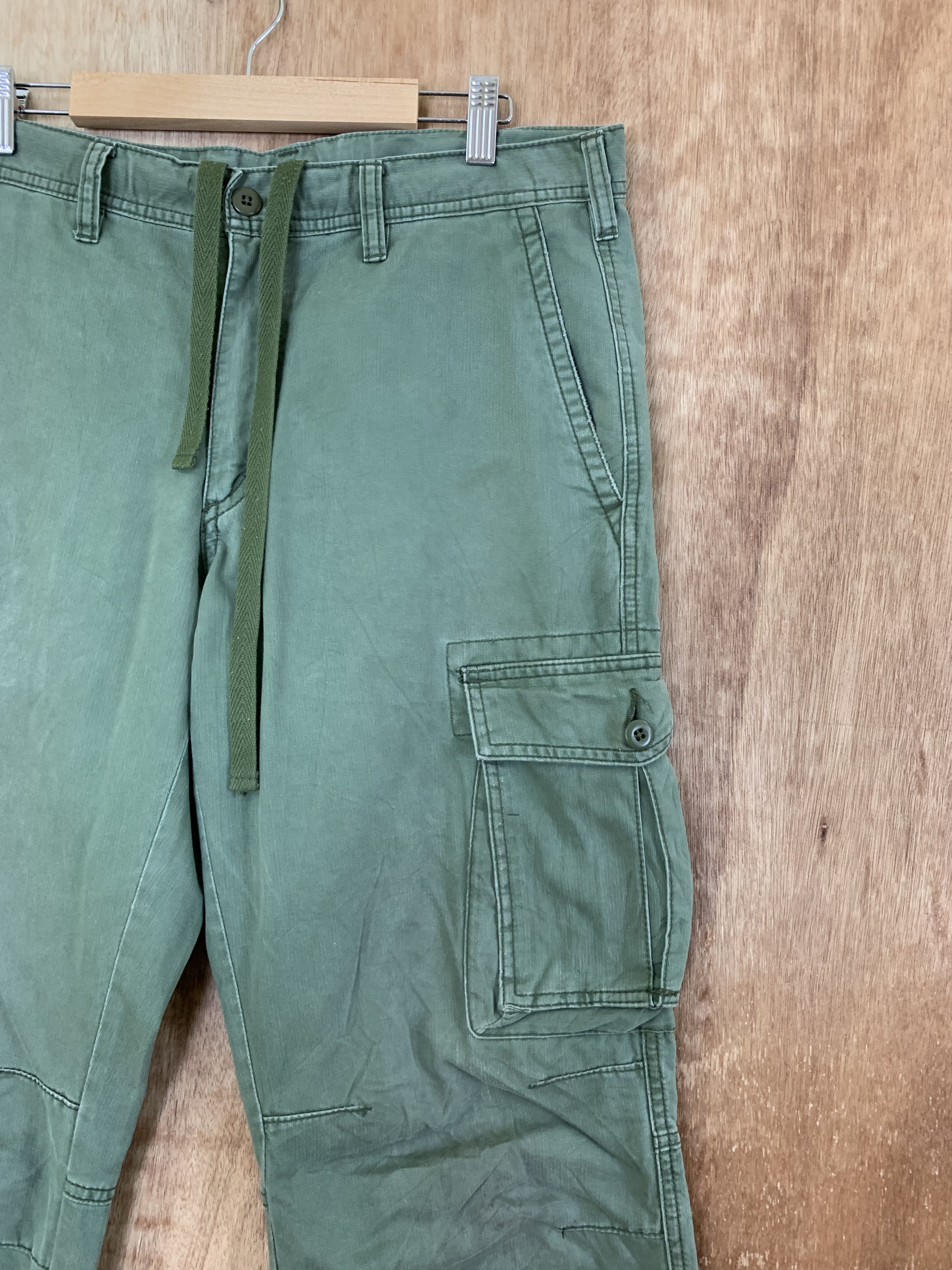 Japanese Brand Cargo Pants Uniqlo Double Knee Multipocket Streetwear Pants Size US 32 / EU 48 - 5 Thumbnail