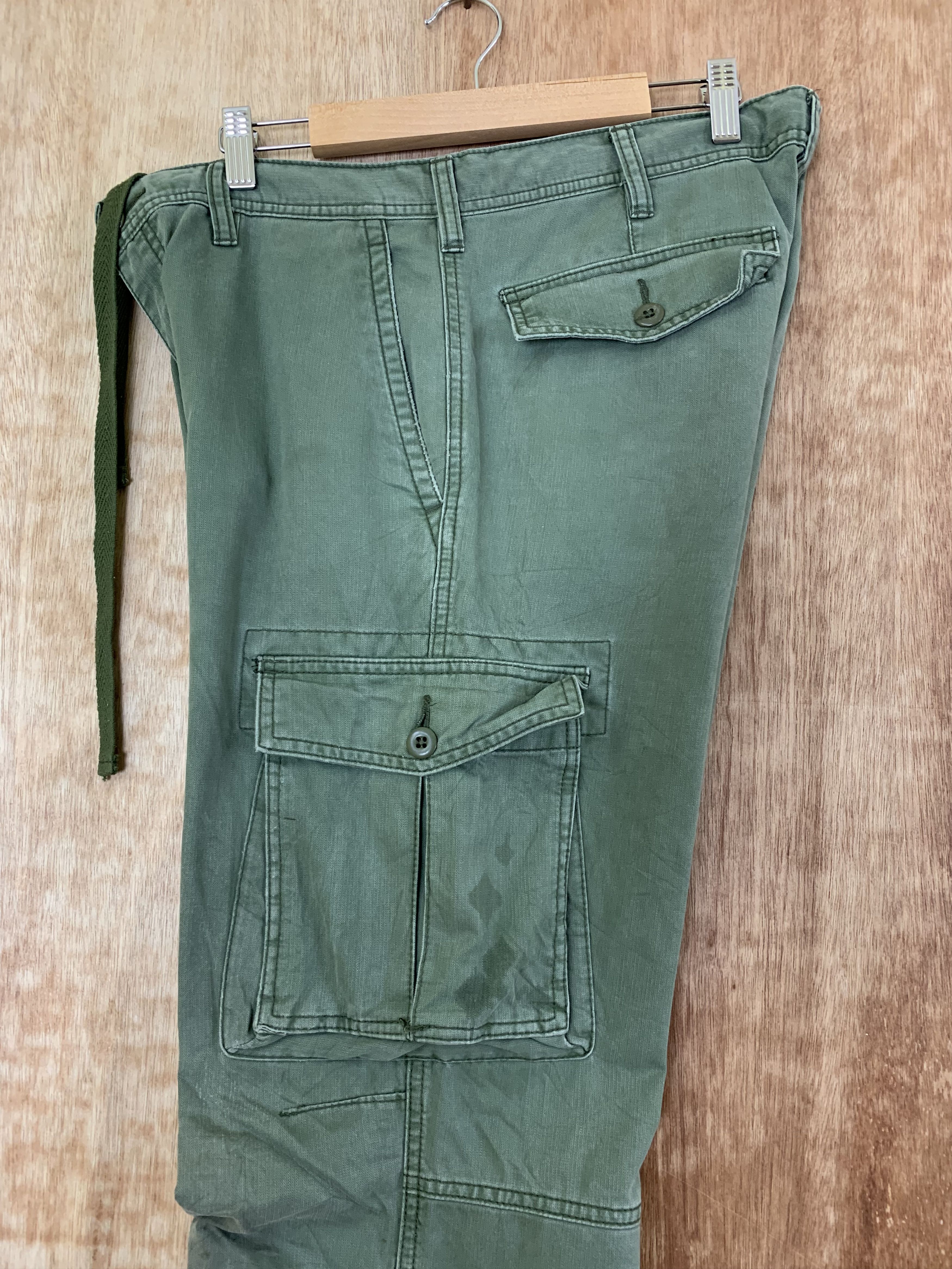 Japanese Brand Cargo Pants Uniqlo Double Knee Multipocket Streetwear Pants Size US 32 / EU 48 - 14 Thumbnail