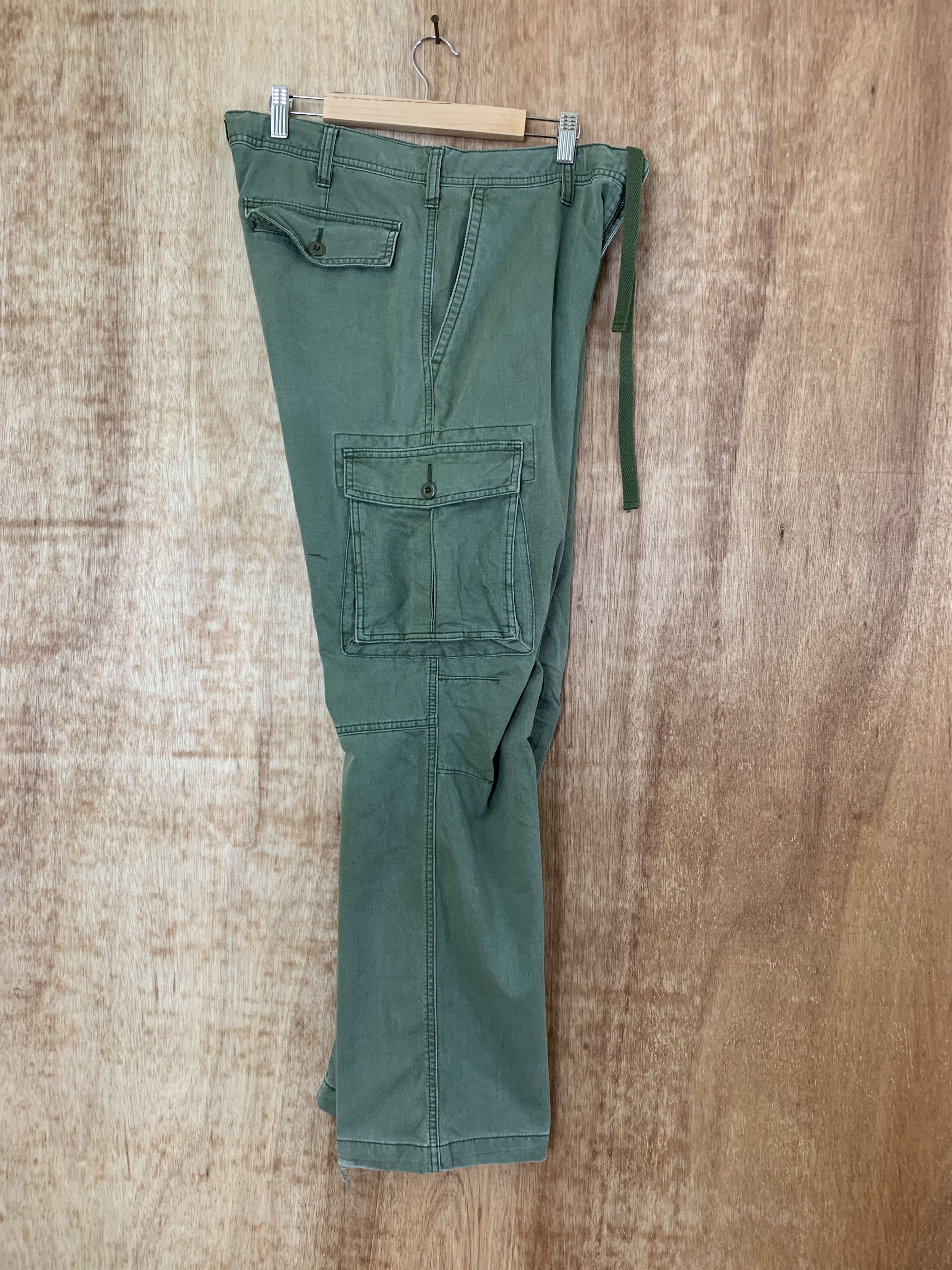 Japanese Brand Cargo Pants Uniqlo Double Knee Multipocket Streetwear Pants Size US 32 / EU 48 - 13 Thumbnail