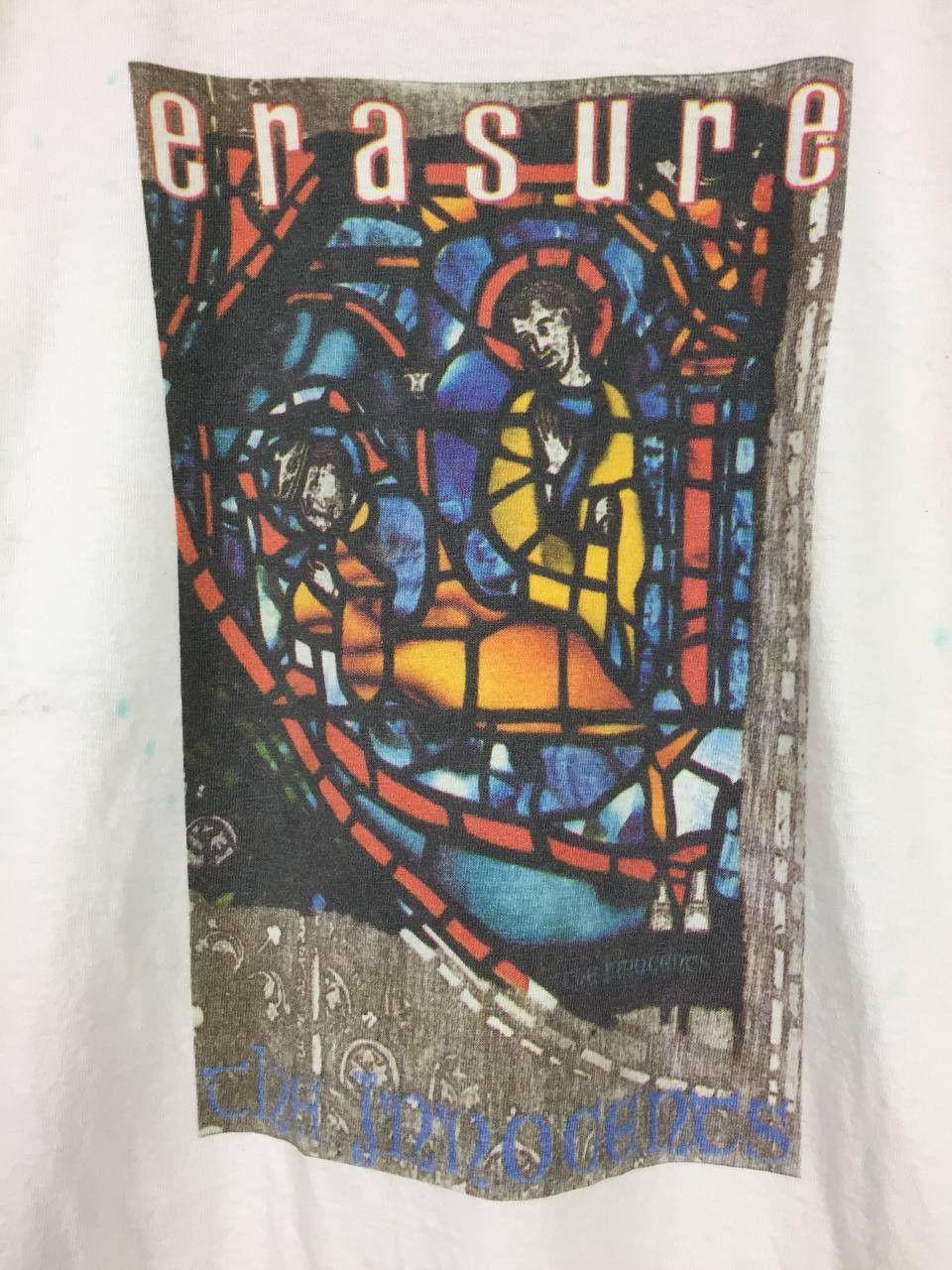Band Tees Vtg FOTL Erasure The Innocents Album Cover Tee Size US L / EU 52-54 / 3 - 3 Thumbnail