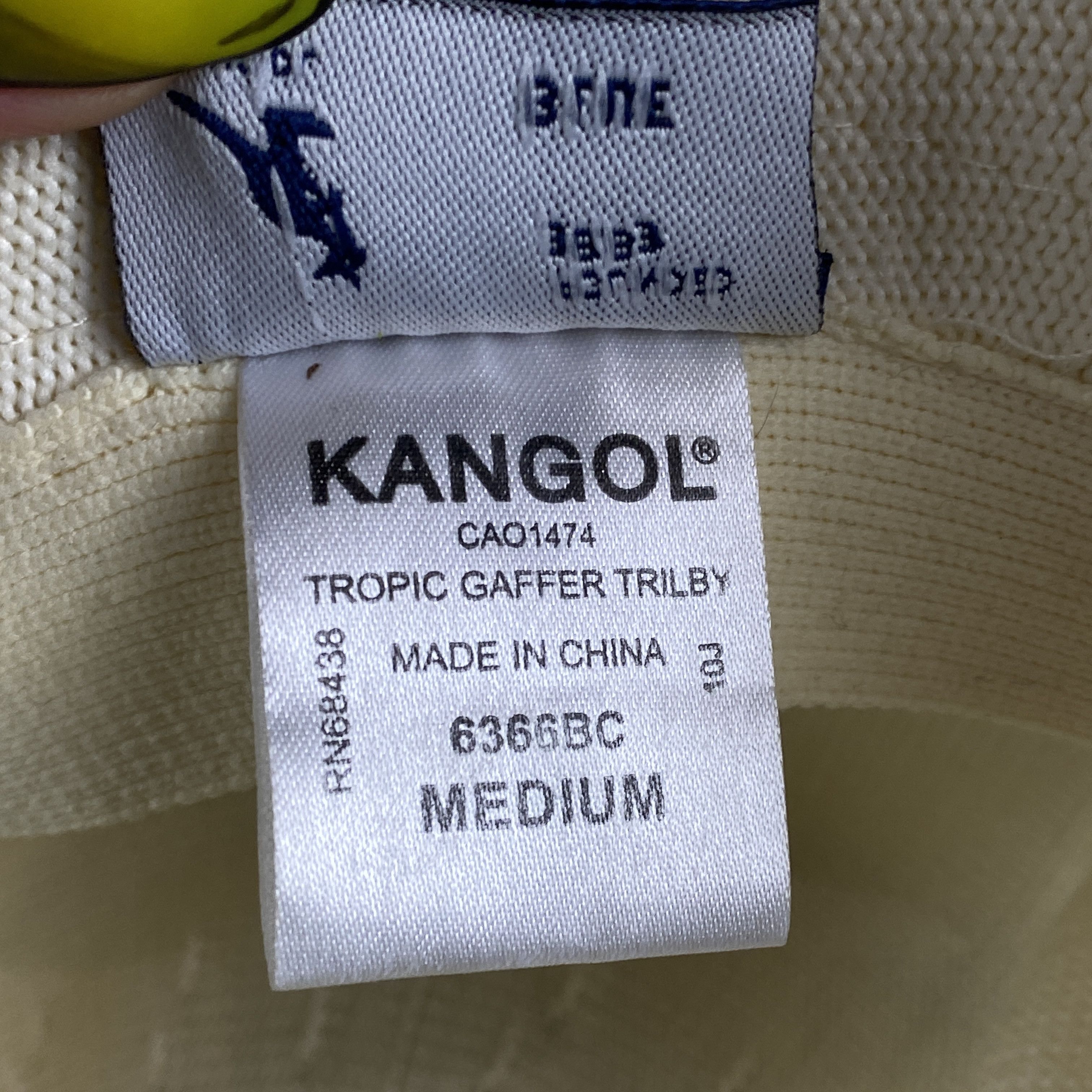 Kangol × Vintage Men’s Hat Kangol Vintage Size M Size ONE SIZE - 8 Thumbnail