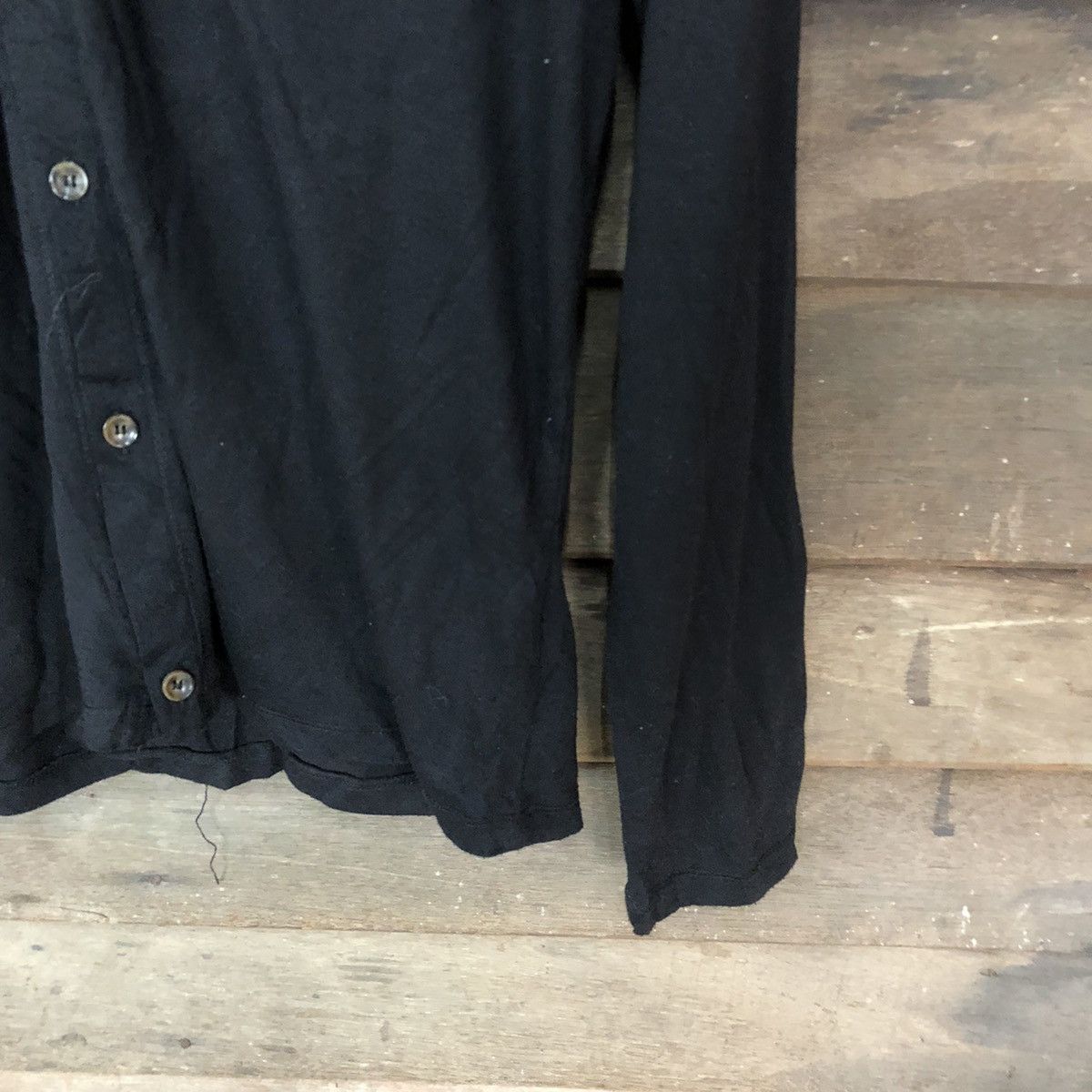 Japanese Brand × Vintage Temptation plain Black Cardigan #3964 Size US L / EU 52-54 / 3 - 5 Thumbnail